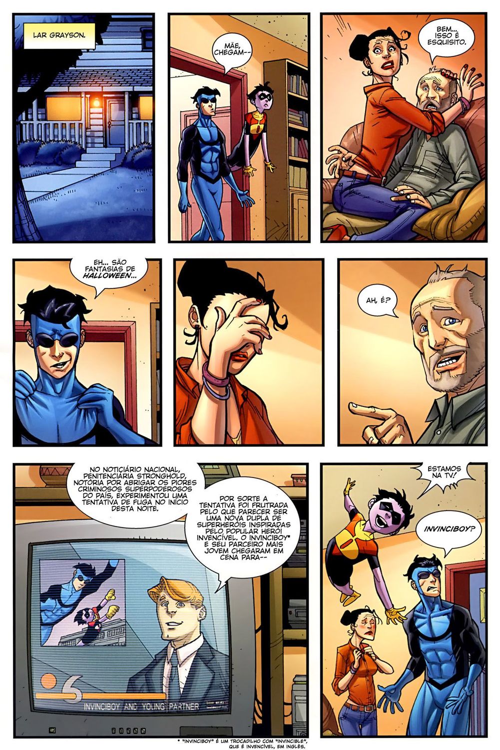 Read Invencível (2003) (pt) Manga Online