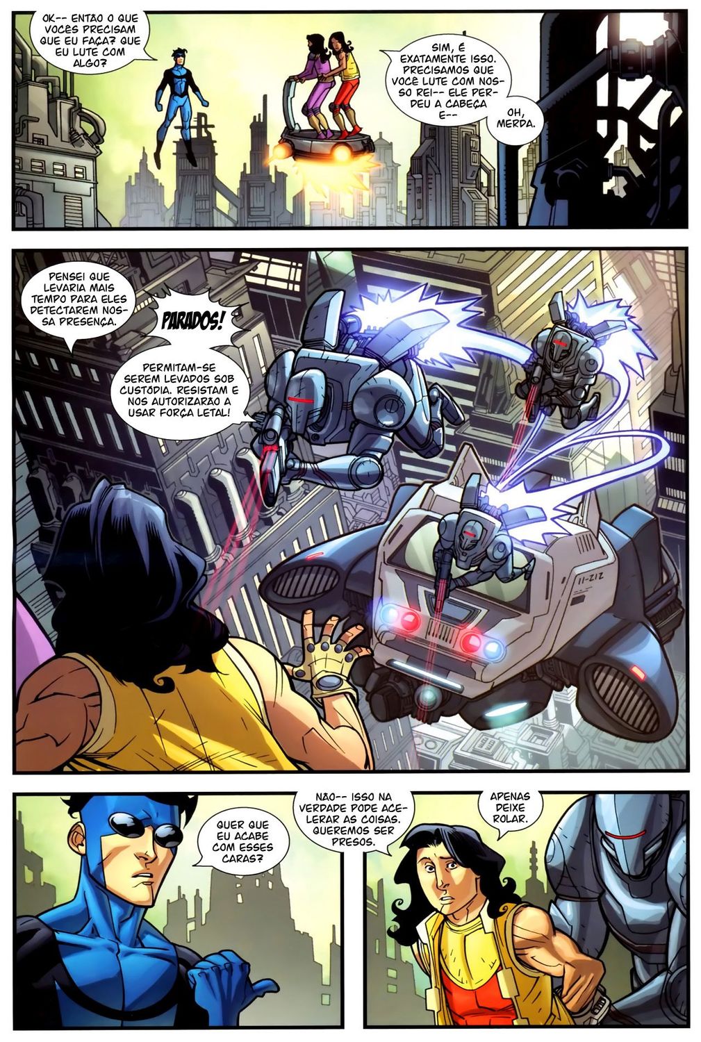 Read Invencível (2003) (pt) Manga Online