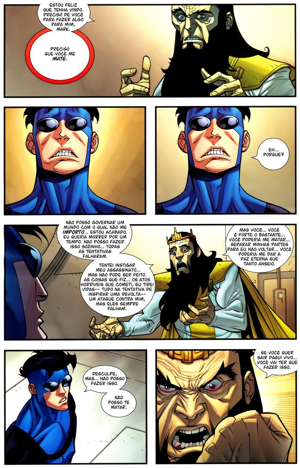 Read Invencível (2003) (pt) Manga Online