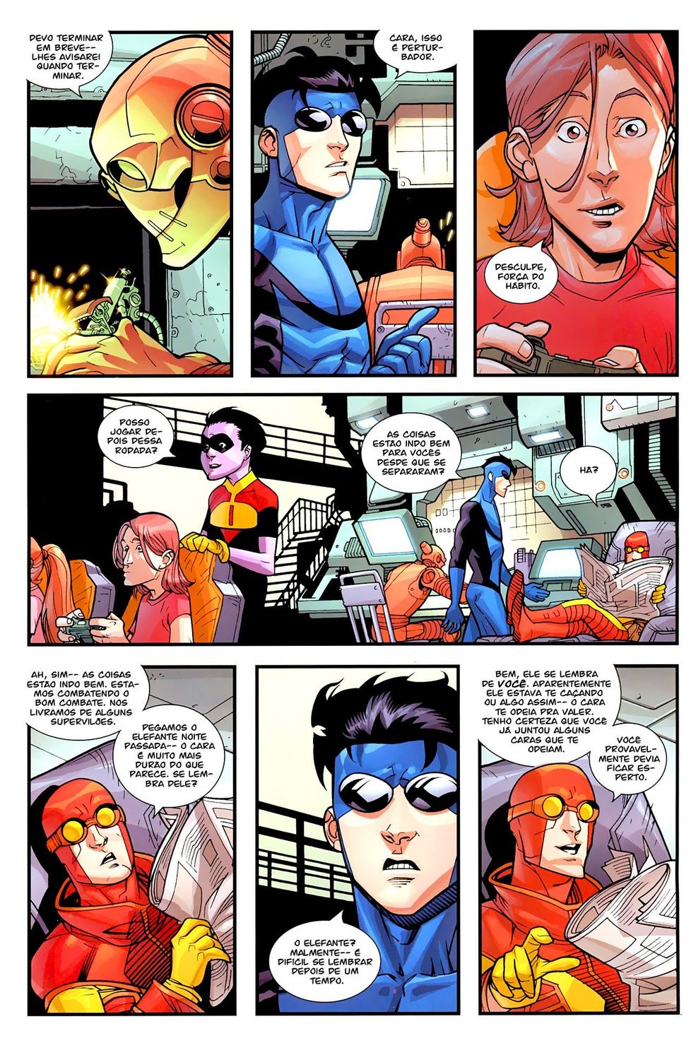 Read Invencível (2003) (pt) Manga Online