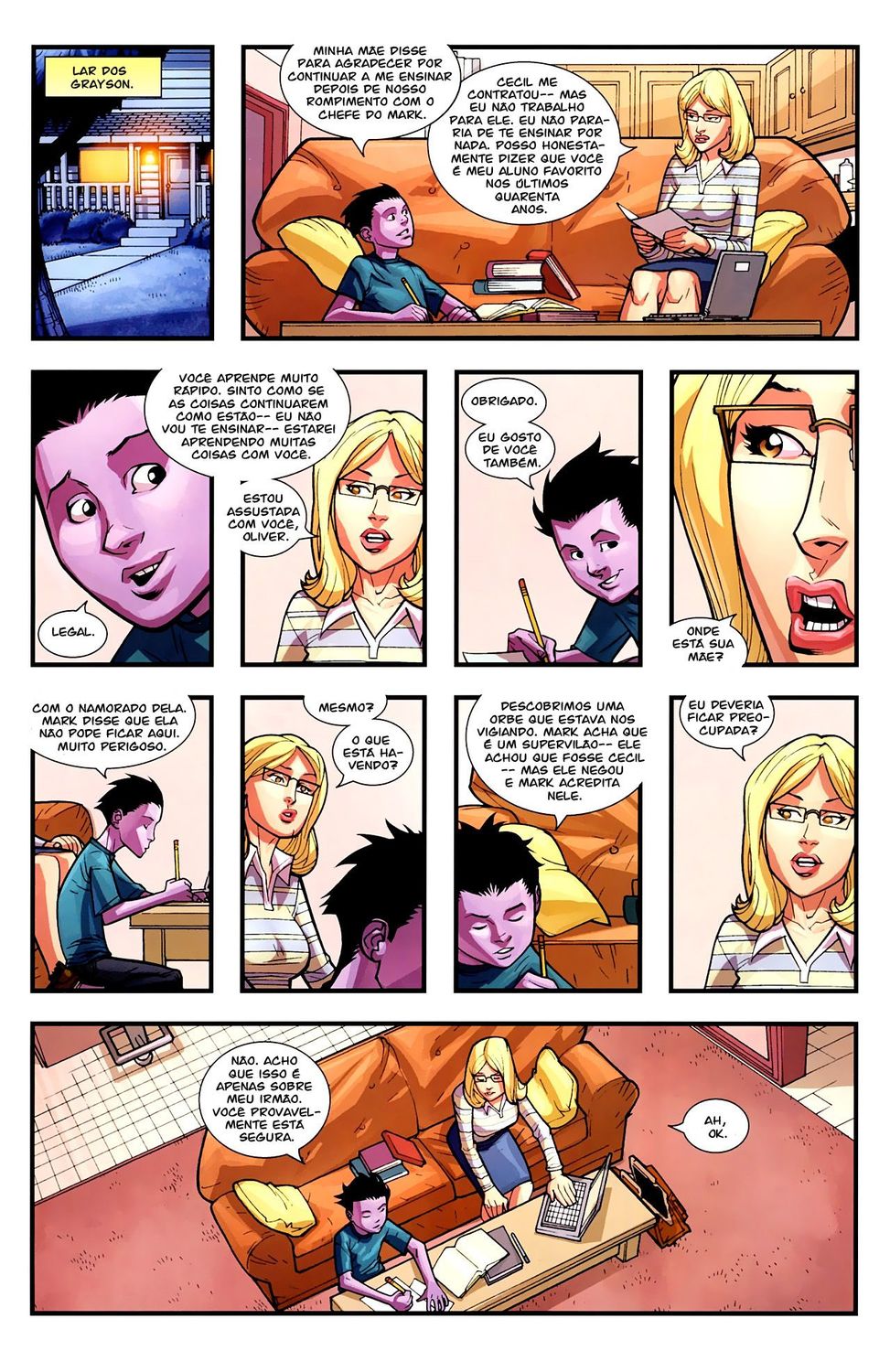 Read Invencível (2003) (pt) Manga Online