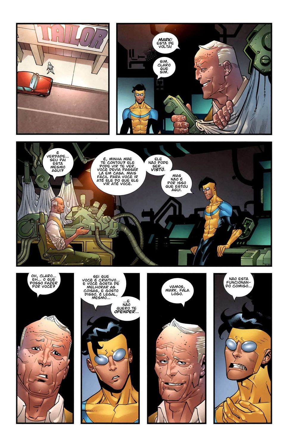 Read Invencível (2003) (pt) Manga Online