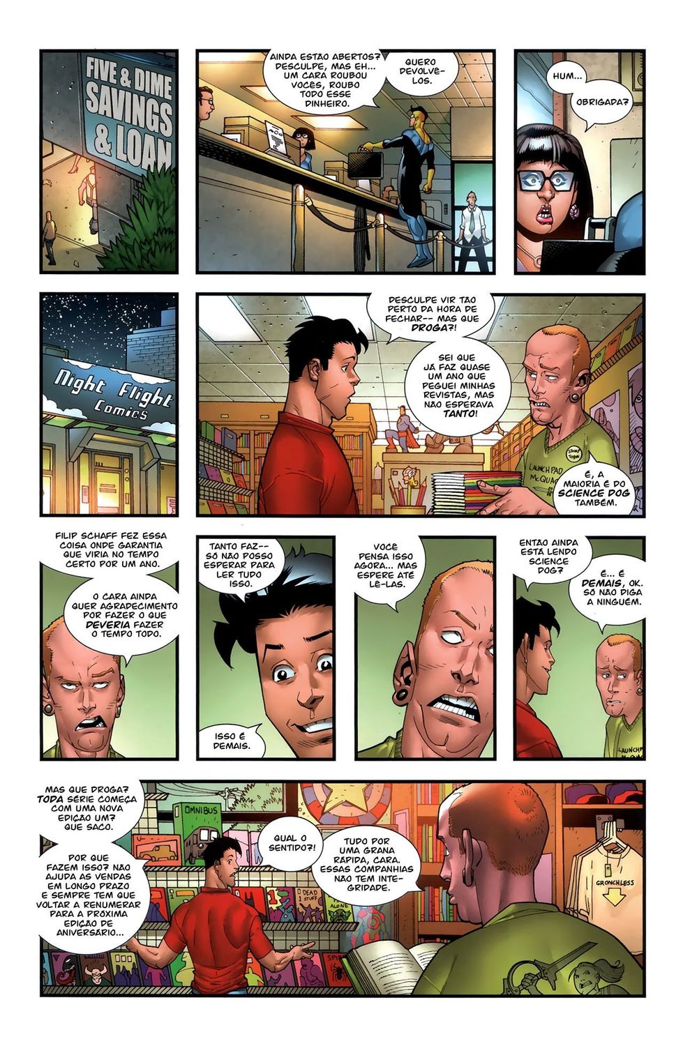 Read Invencível (2003) (pt) Manga Online