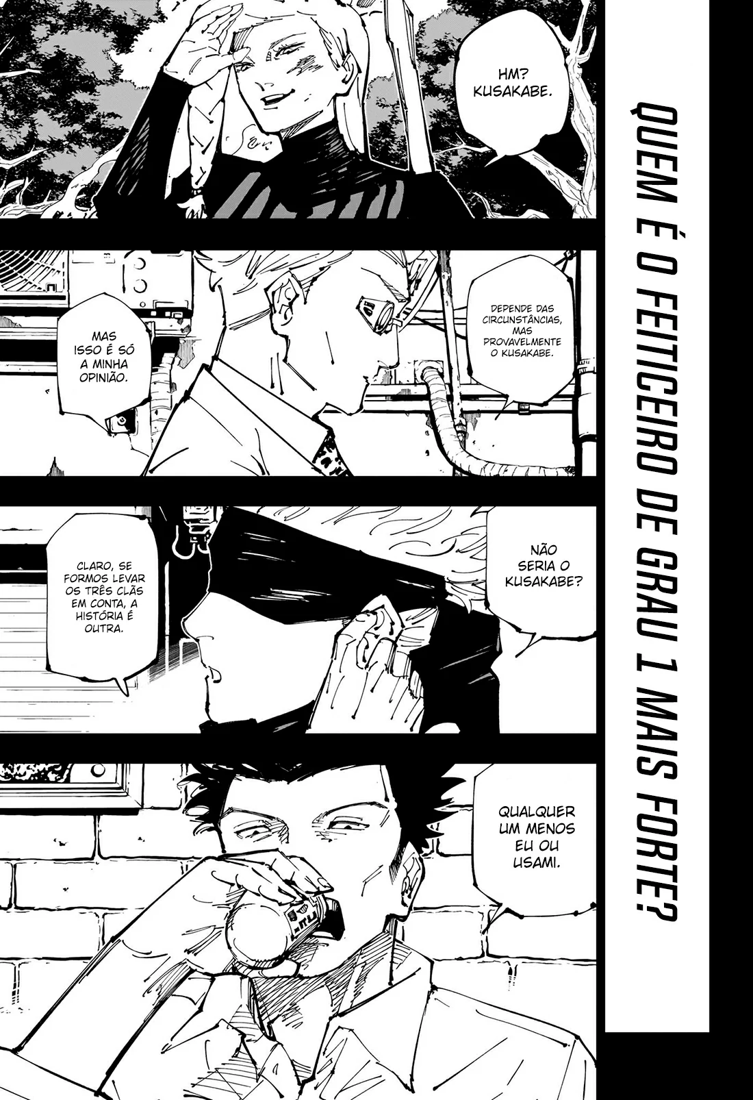 Read Jujutsu Kaisen (pt) Manga Online