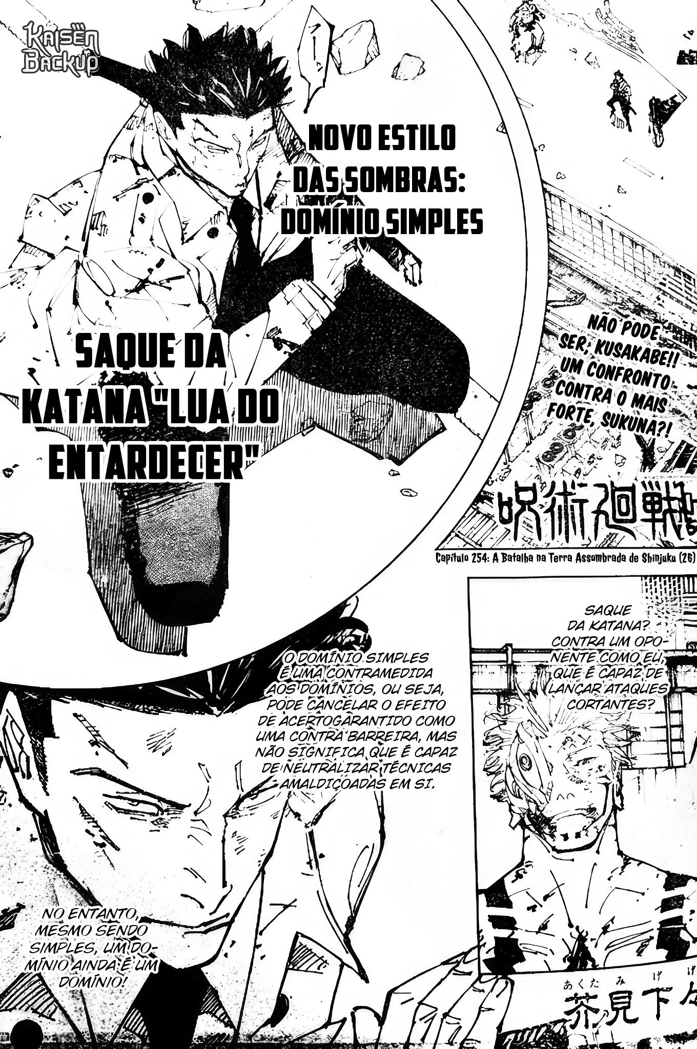 Read Jujutsu Kaisen (pt) Manga Online