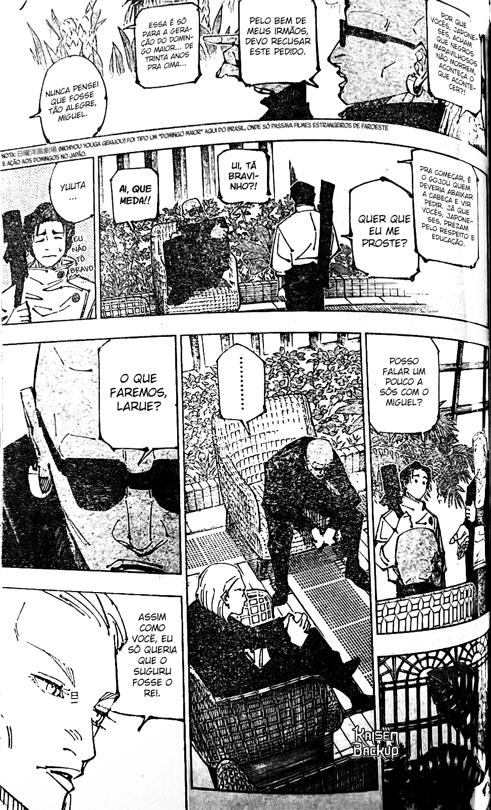 Read Jujutsu Kaisen (pt) Manga Online