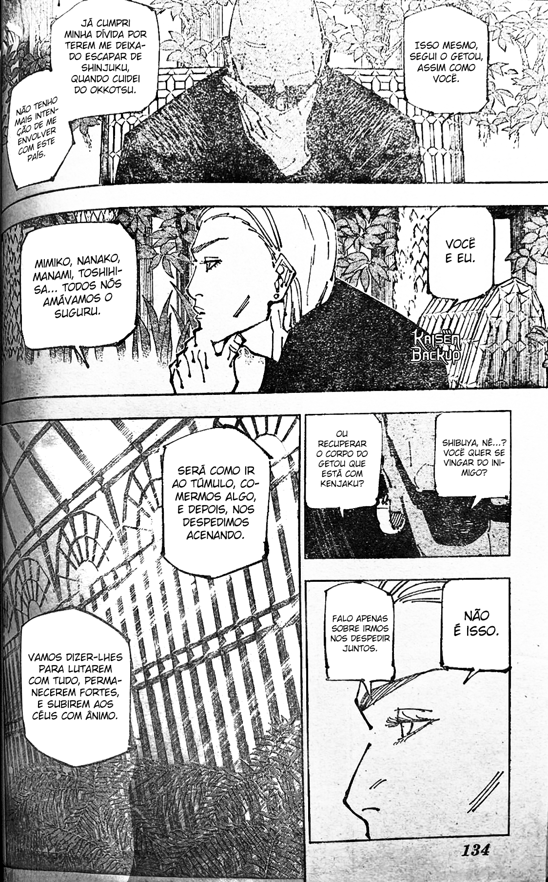 Read Jujutsu Kaisen (pt) Manga Online