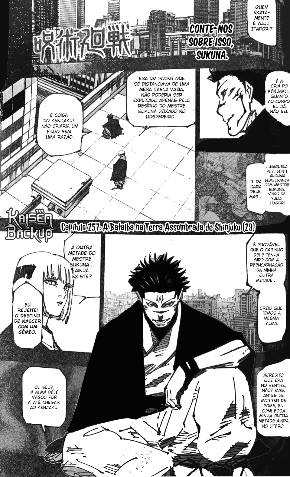Read Jujutsu Kaisen (pt) Manga Online