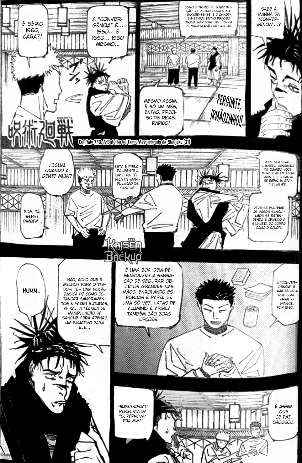 Read Jujutsu Kaisen (pt) Manga Online