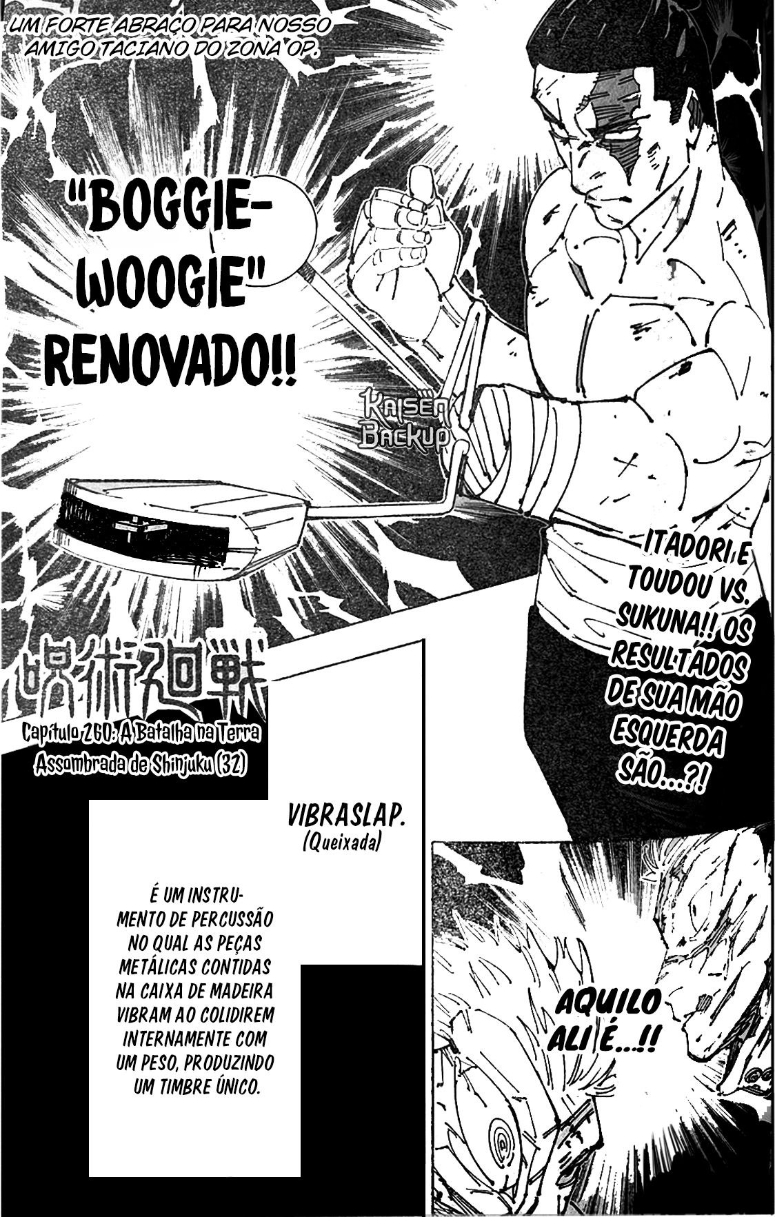 Read Jujutsu Kaisen (pt) Manga Online