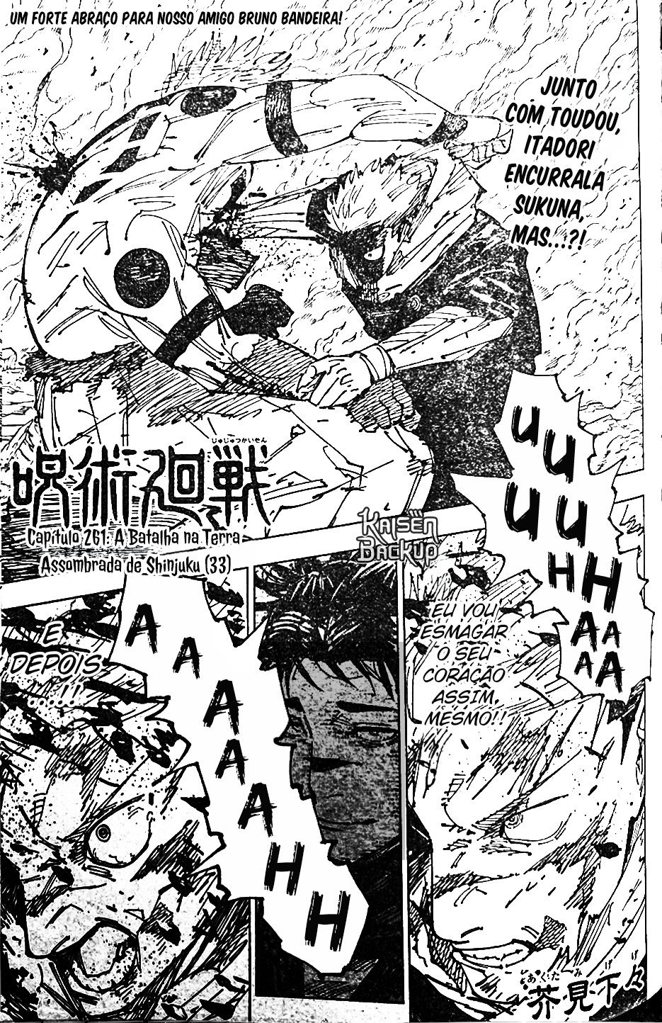 Read Jujutsu Kaisen (pt) Manga Online