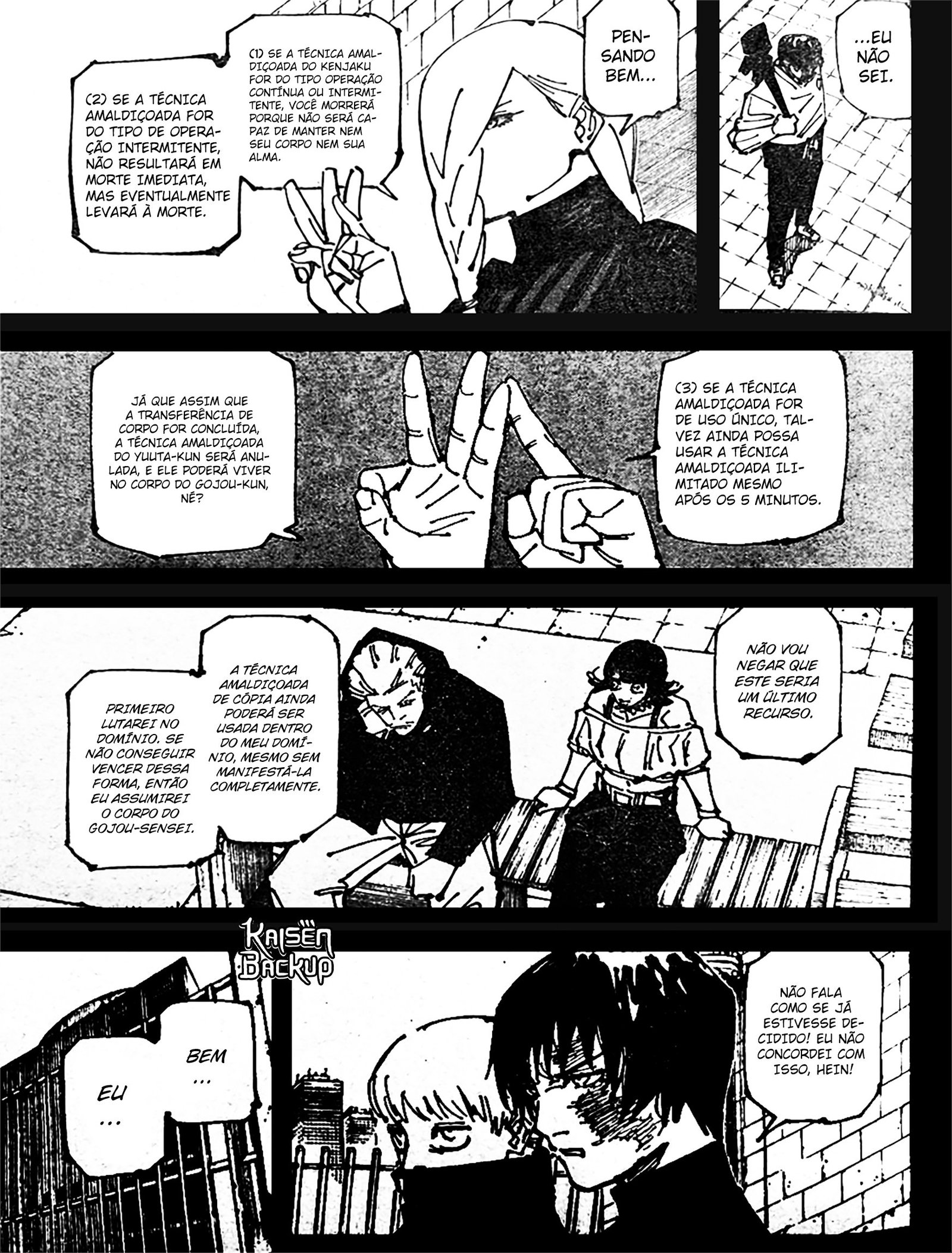 Read Jujutsu Kaisen (pt) Manga Online