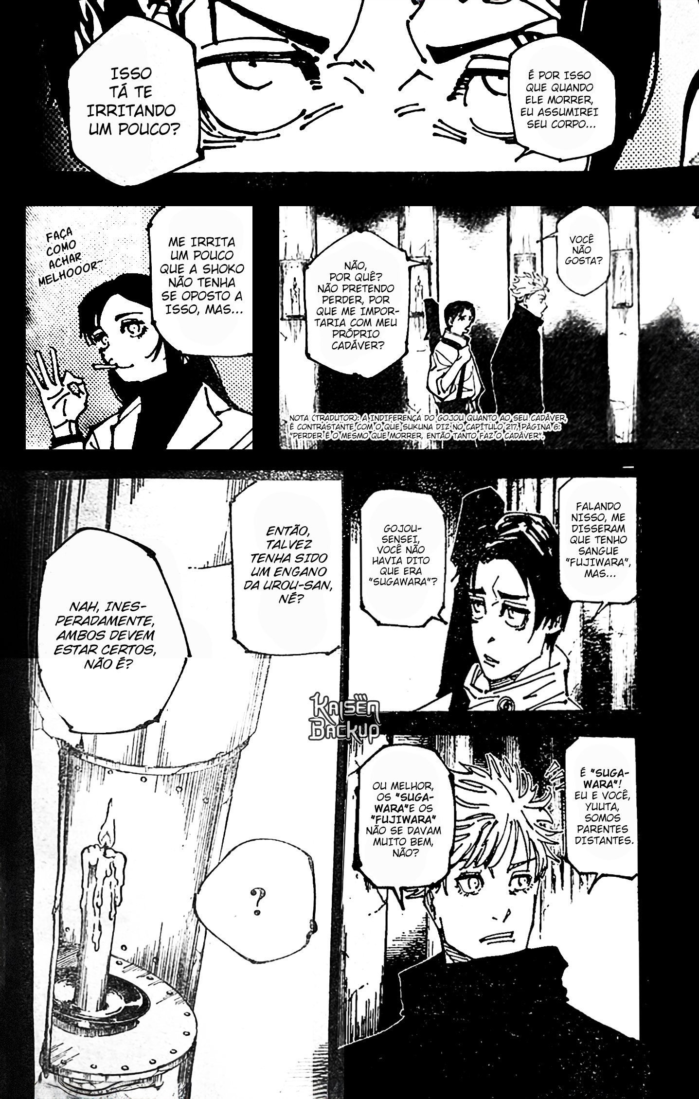 Read Jujutsu Kaisen (pt) Manga Online