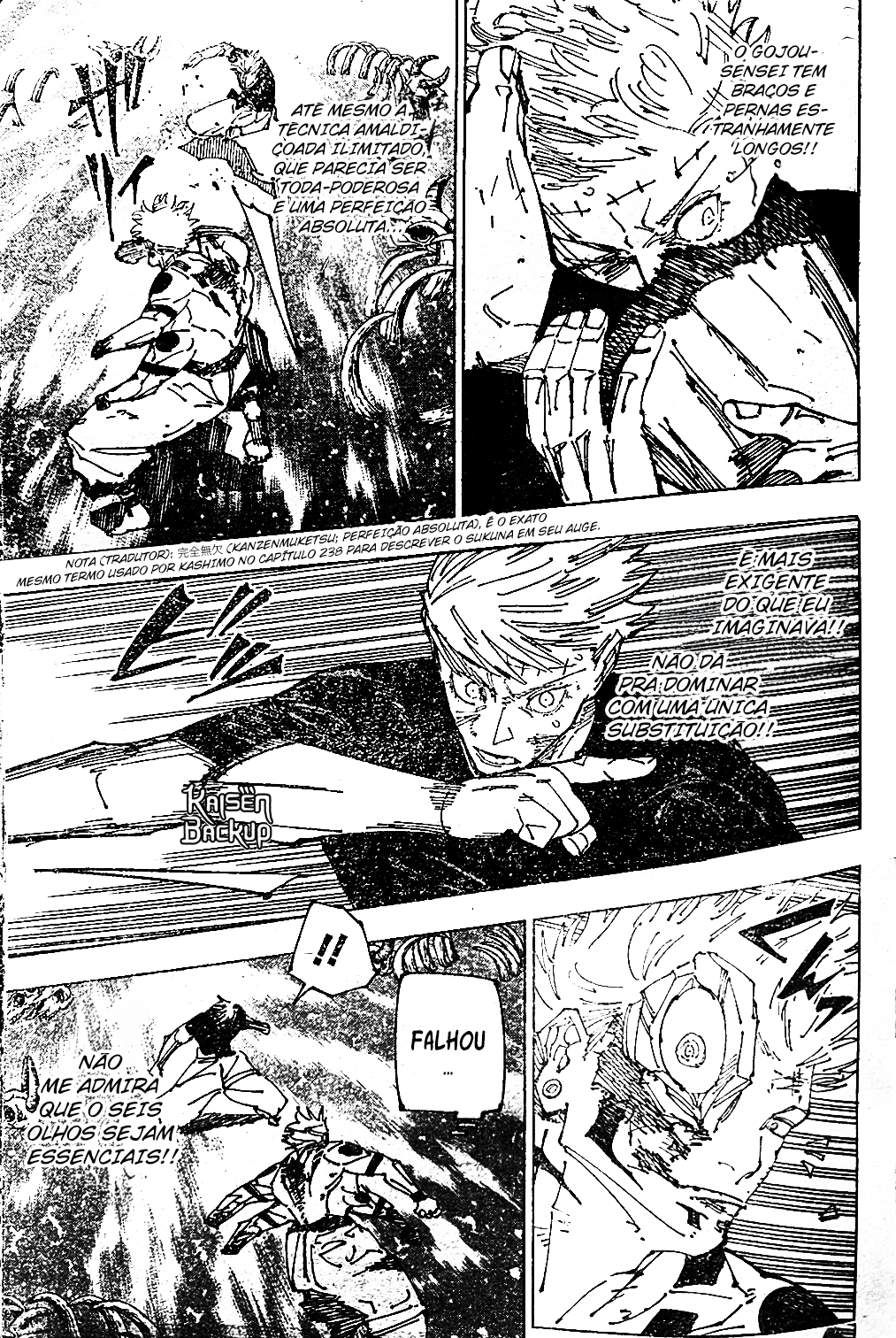 Read Jujutsu Kaisen (pt) Manga Online