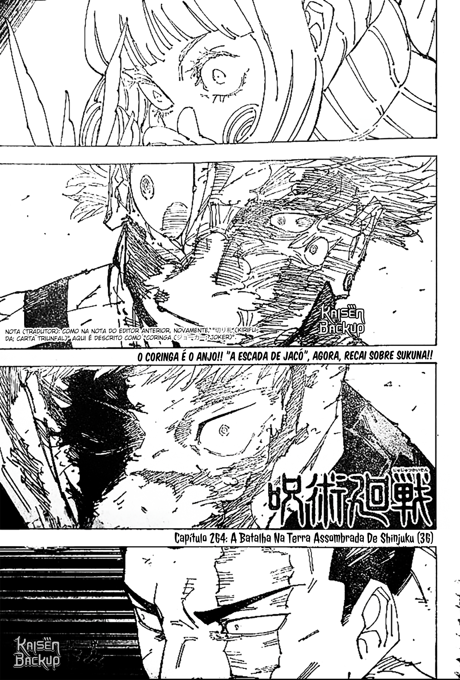 Read Jujutsu Kaisen (pt) Manga Online