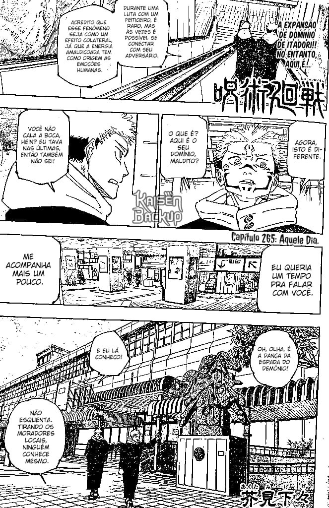 Read Jujutsu Kaisen (pt) Manga Online