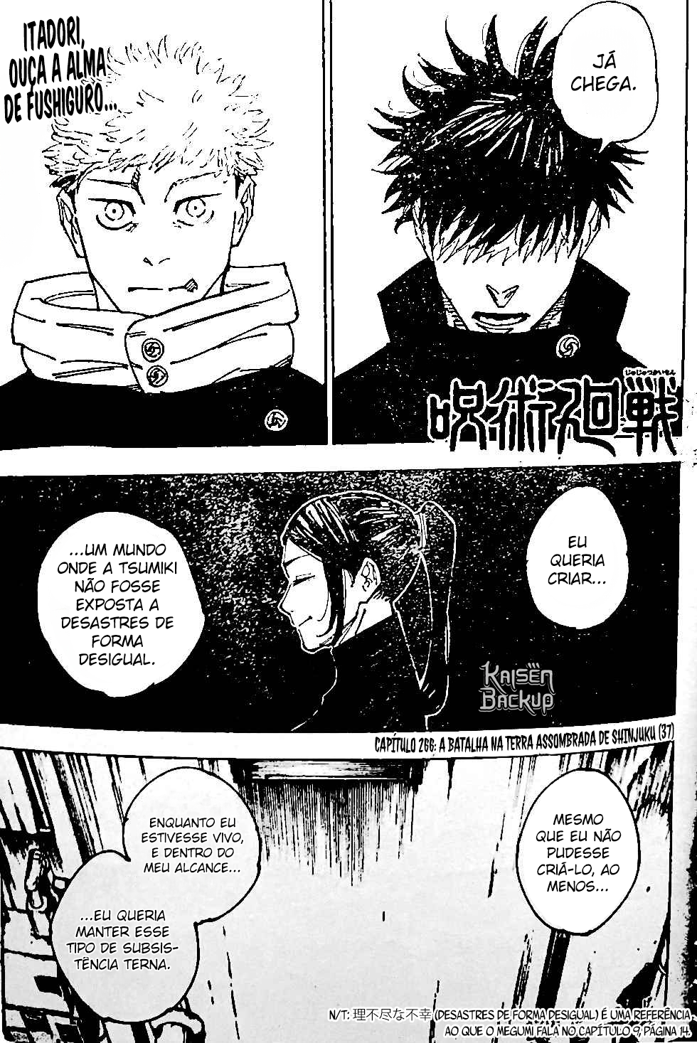 Read Jujutsu Kaisen (pt) Manga Online