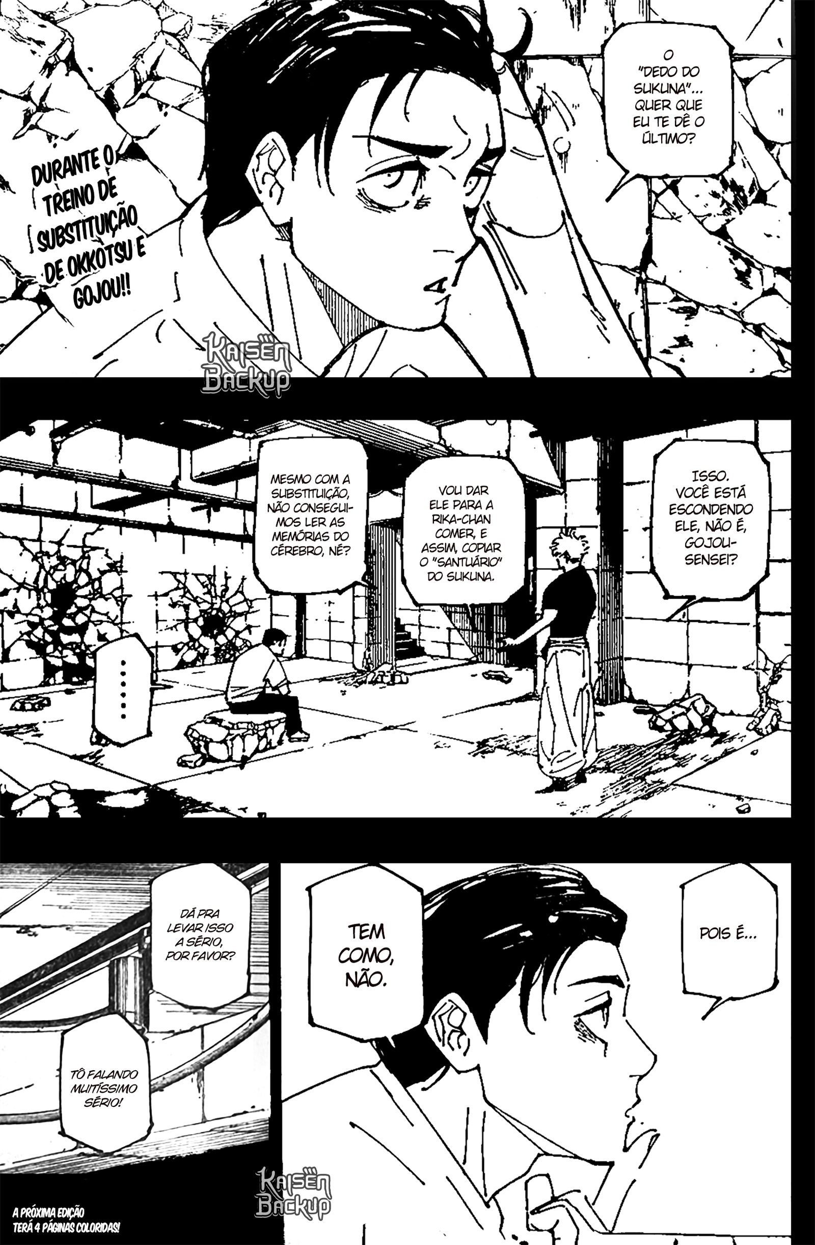 Read Jujutsu Kaisen (pt) Manga Online