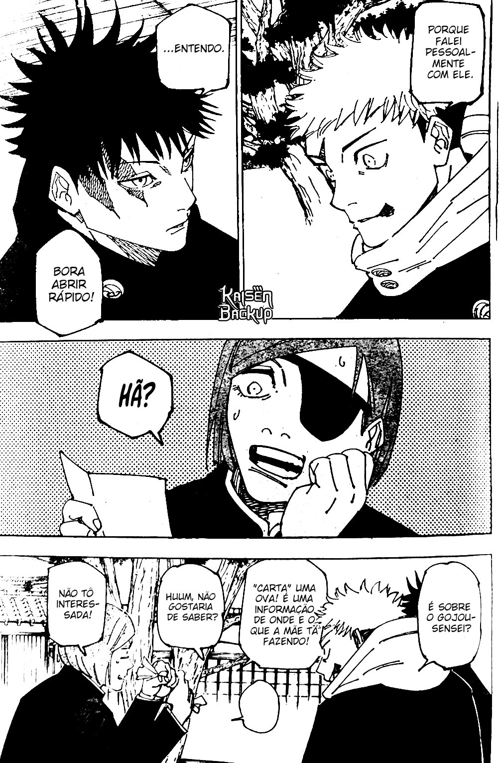 Read Jujutsu Kaisen (pt) Manga Online