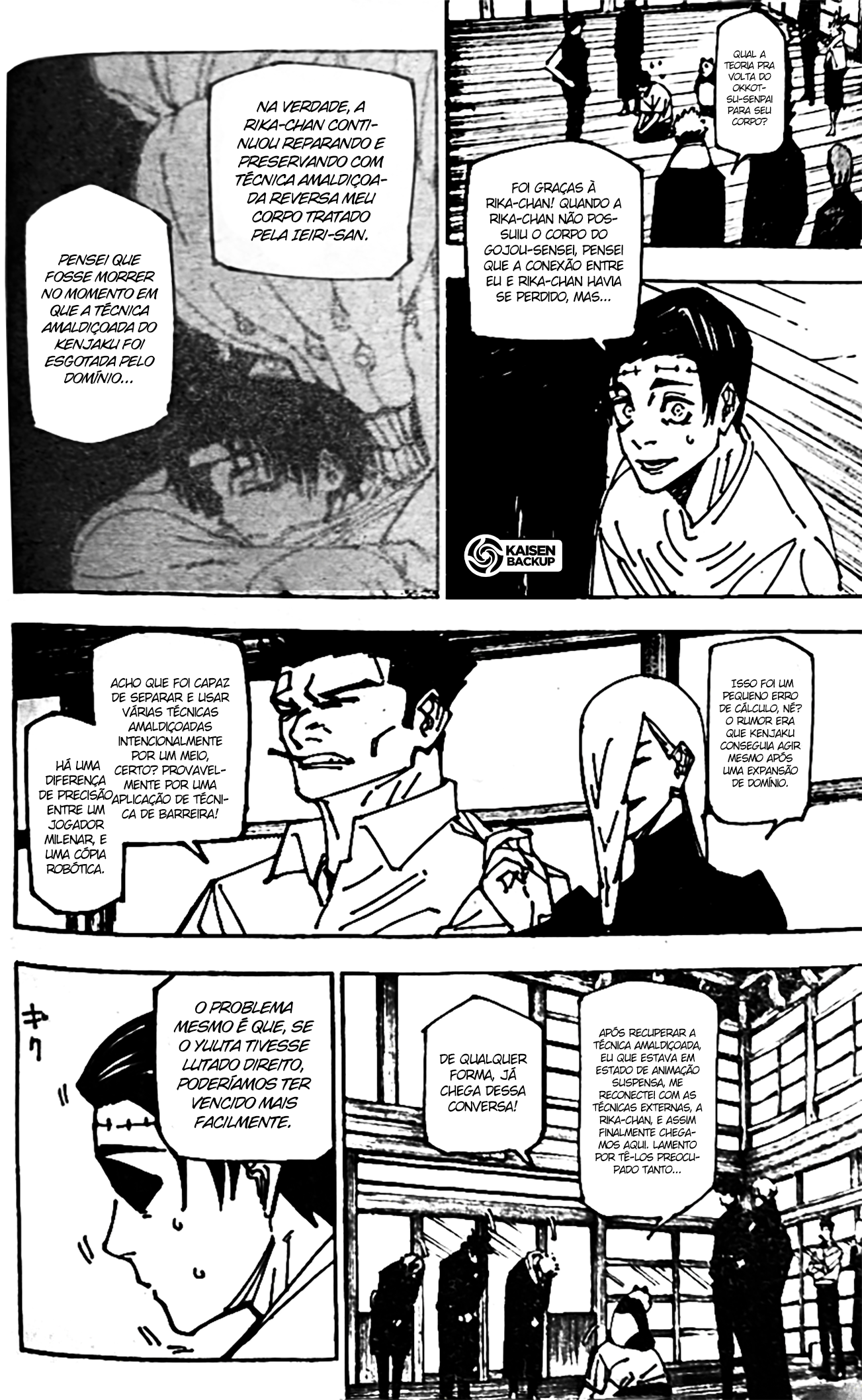 Read Jujutsu Kaisen (pt) Manga Online