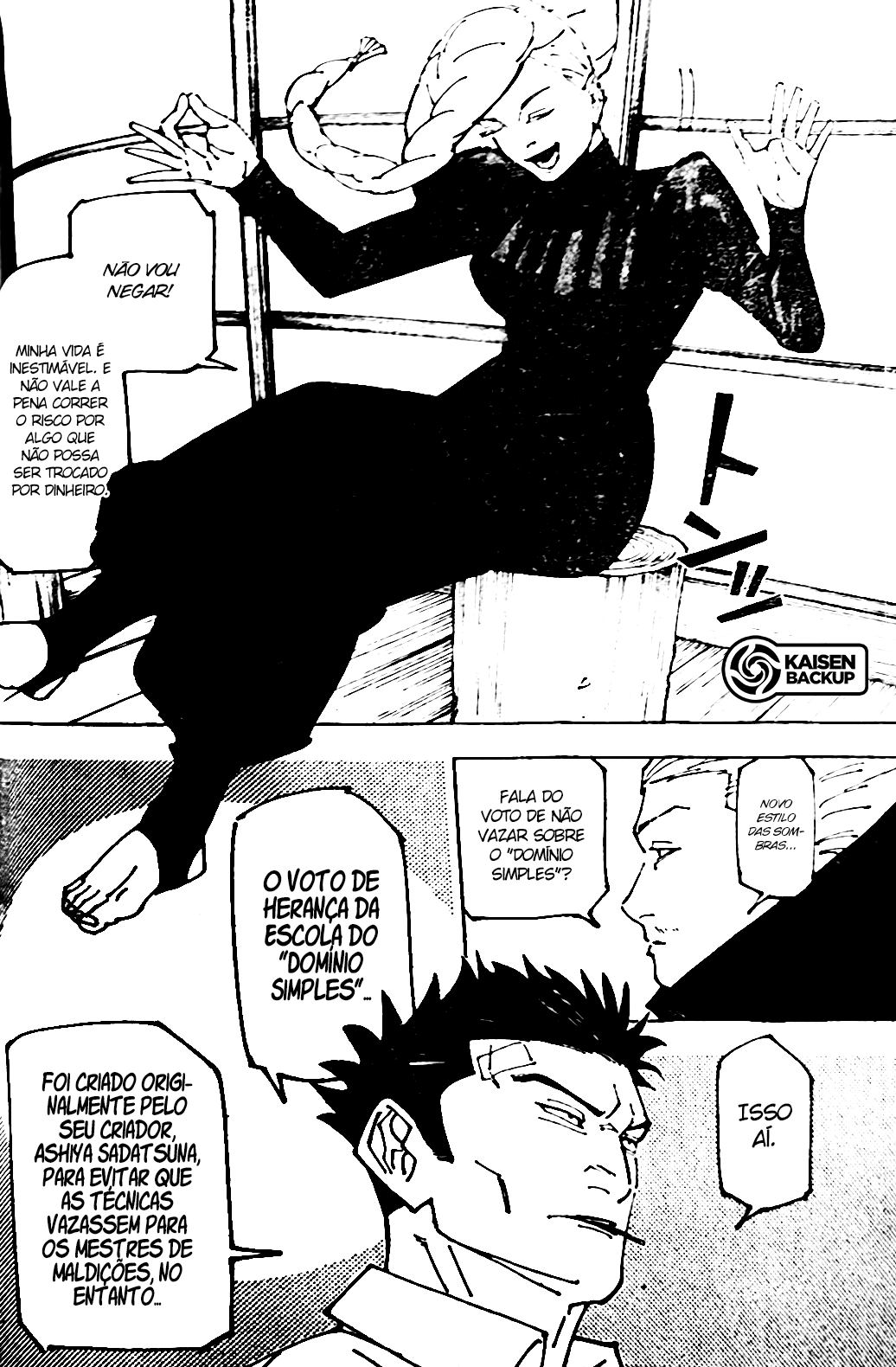 Read Jujutsu Kaisen (pt) Manga Online