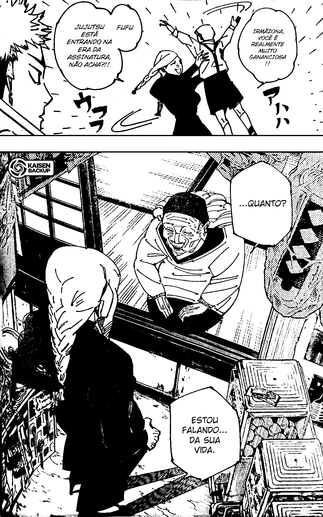 Read Jujutsu Kaisen (pt) Manga Online