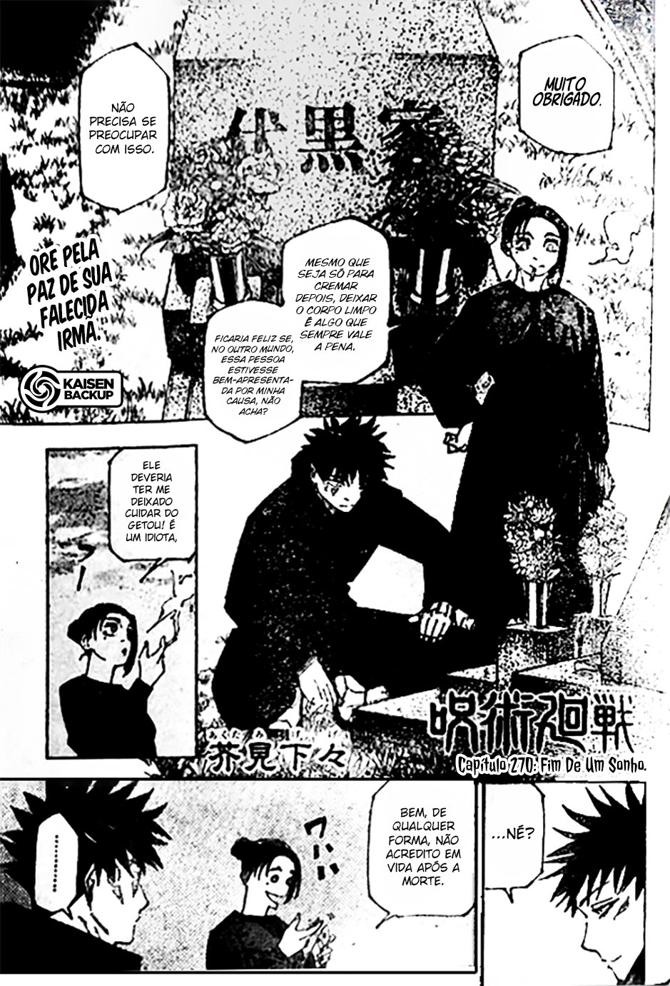 Read Jujutsu Kaisen (pt) Manga Online