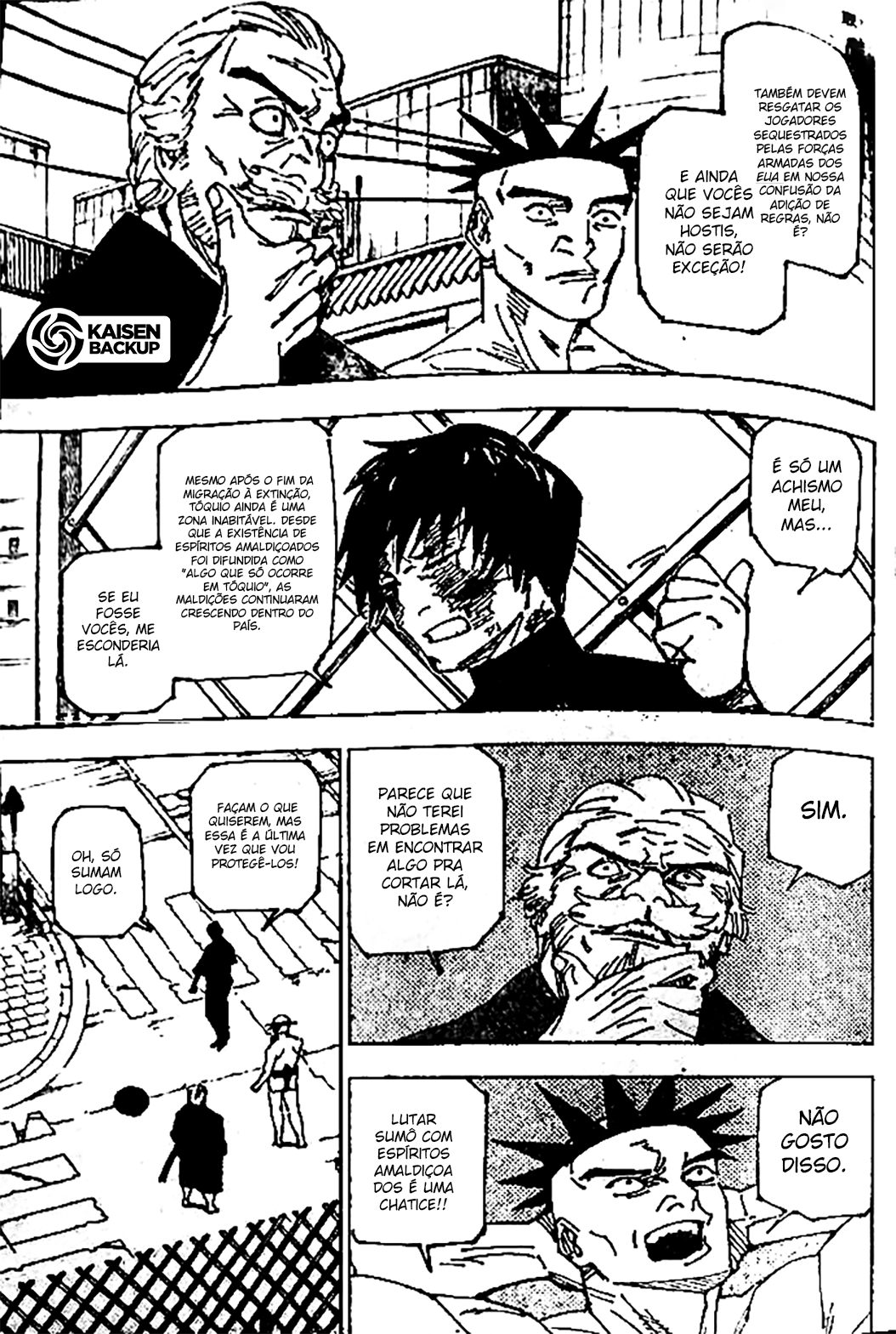 Read Jujutsu Kaisen (pt) Manga Online