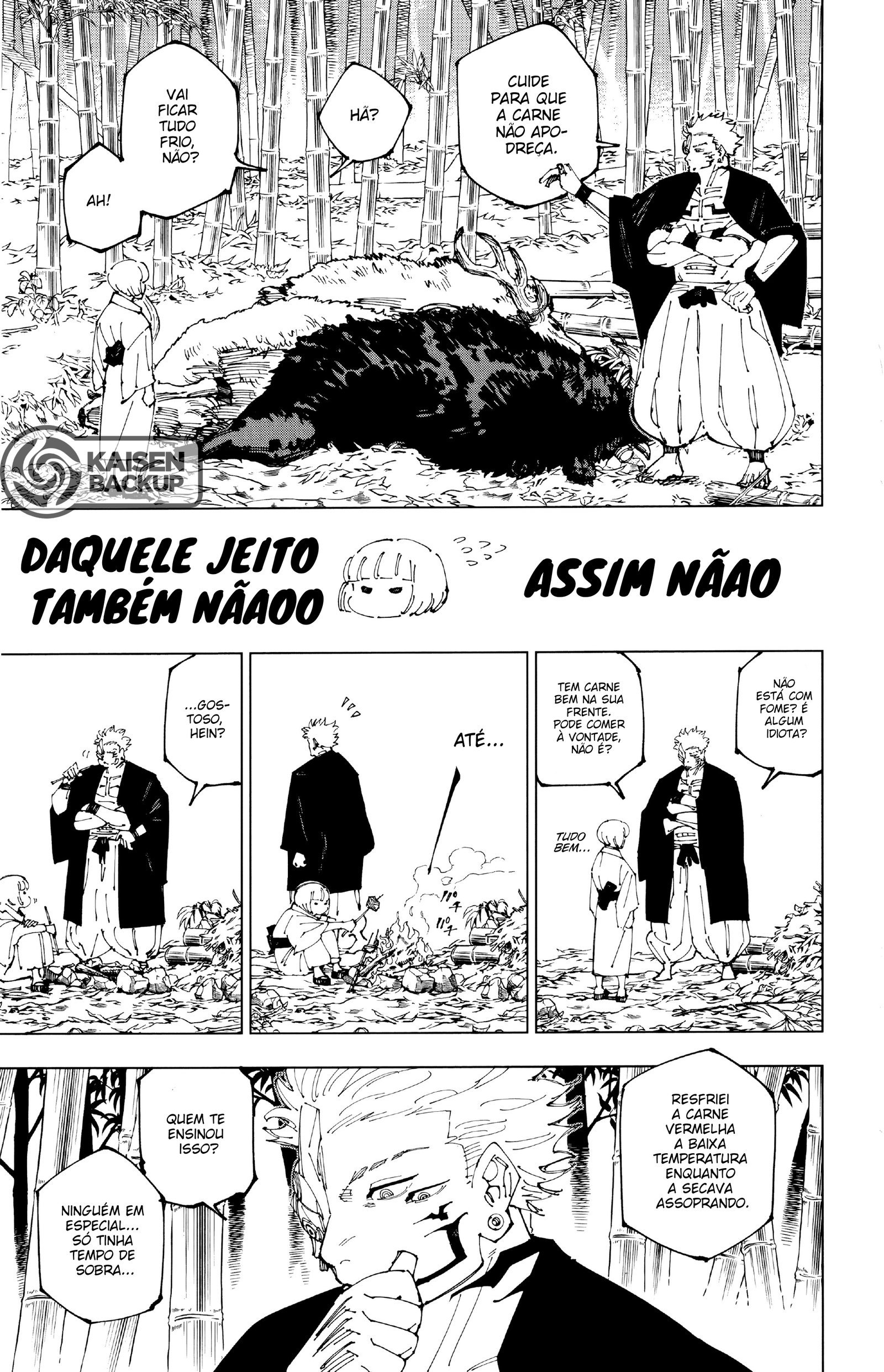 Read Jujutsu Kaisen (pt) Manga Online