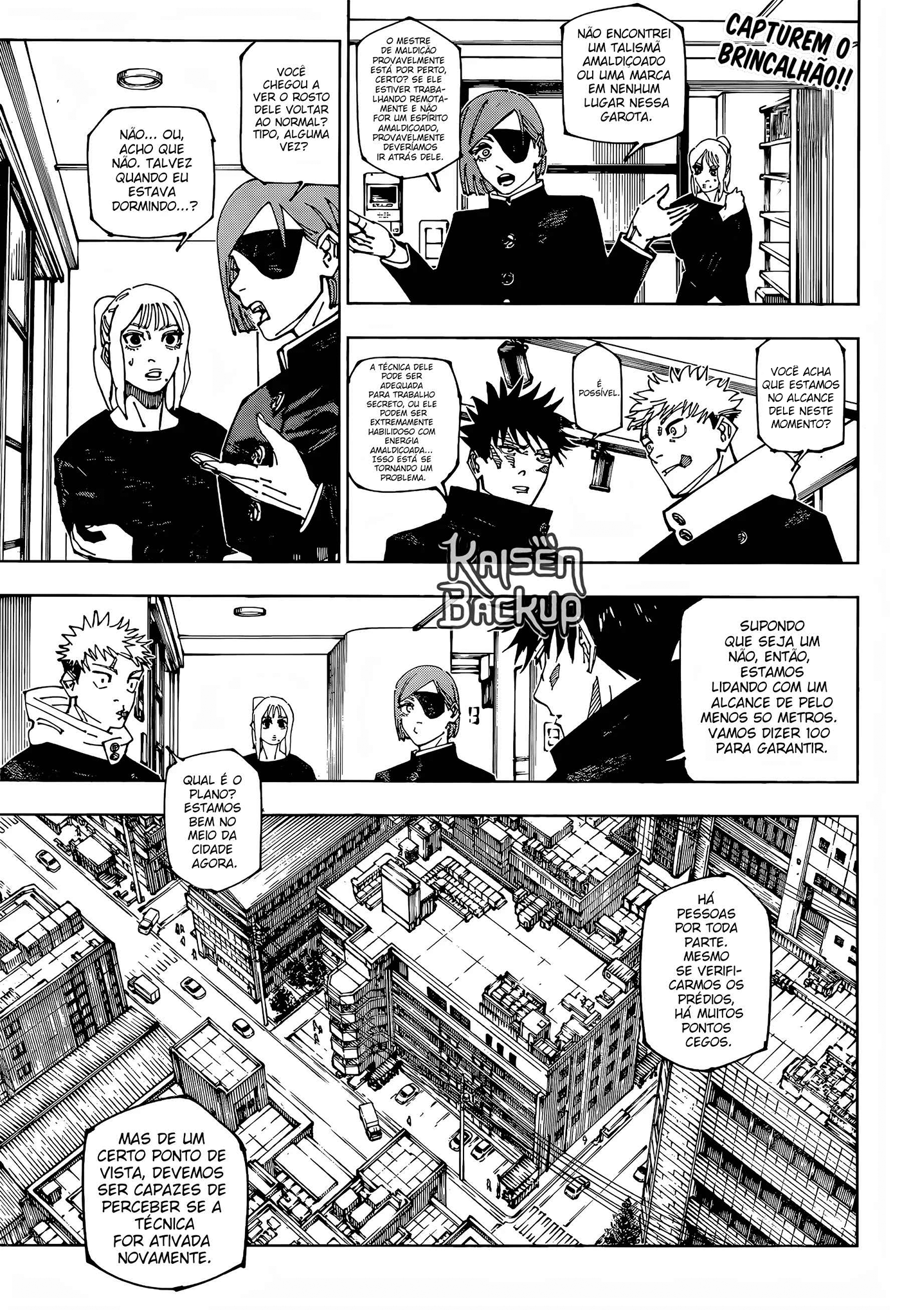 Read Jujutsu Kaisen (pt) Manga Online