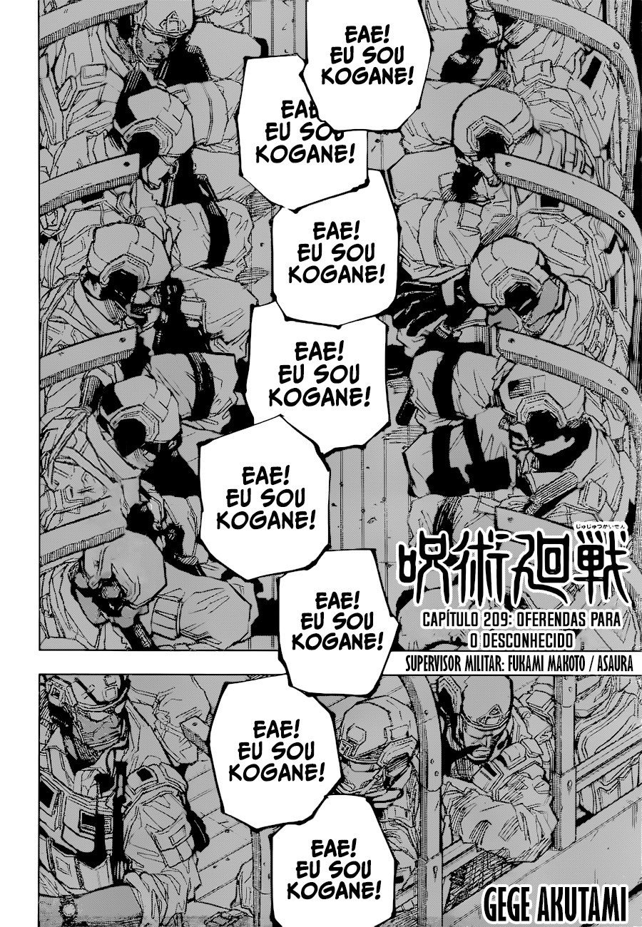 Read Jujutsu Kaisen (pt) Manga Online