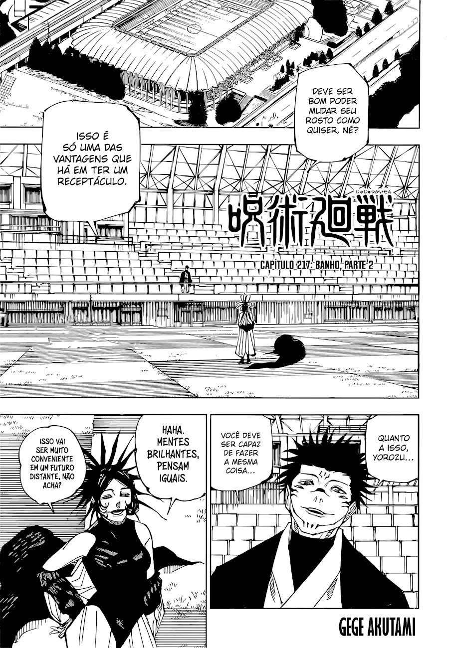Read Jujutsu Kaisen (pt) Manga Online
