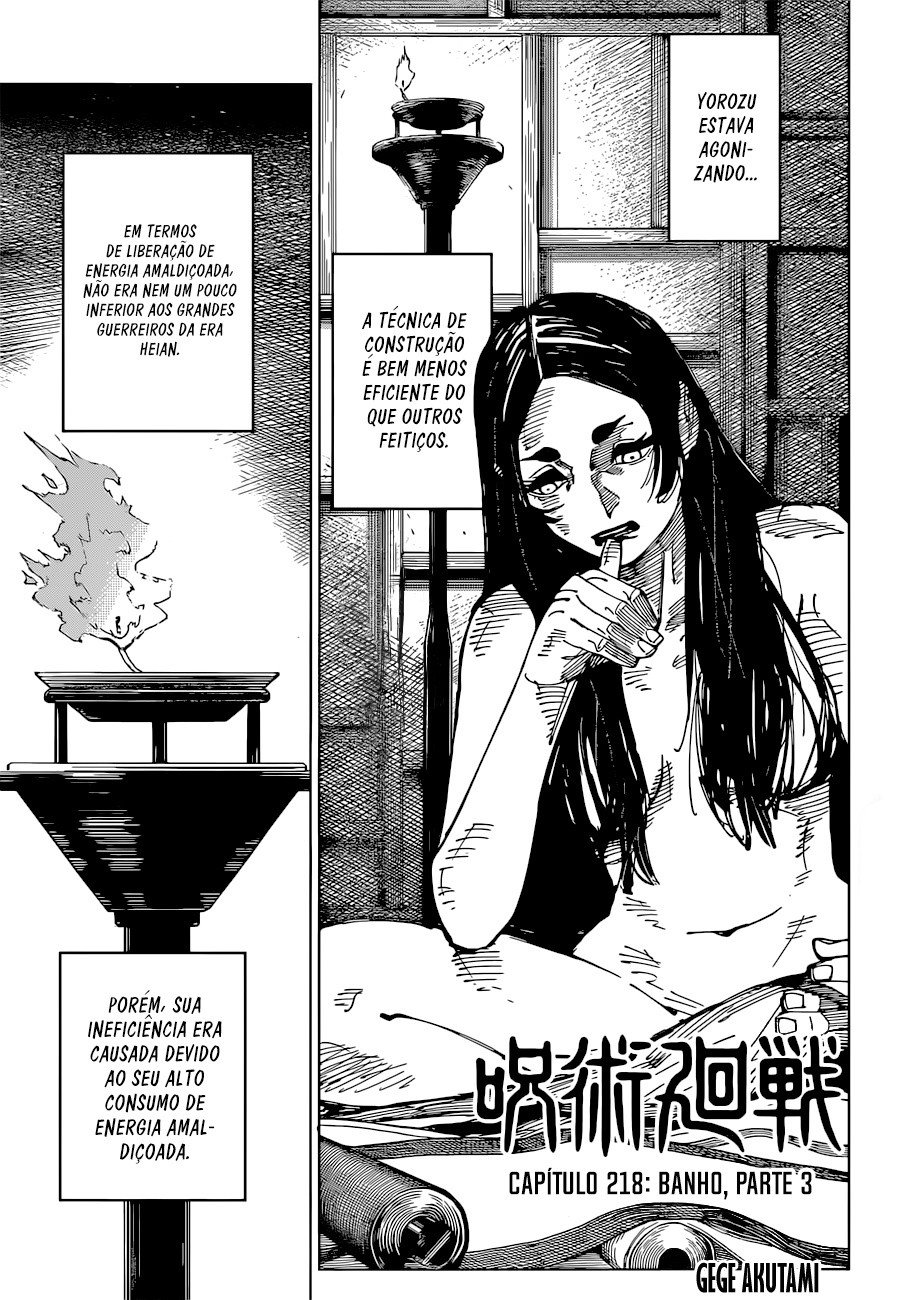 Read Jujutsu Kaisen (pt) Manga Online