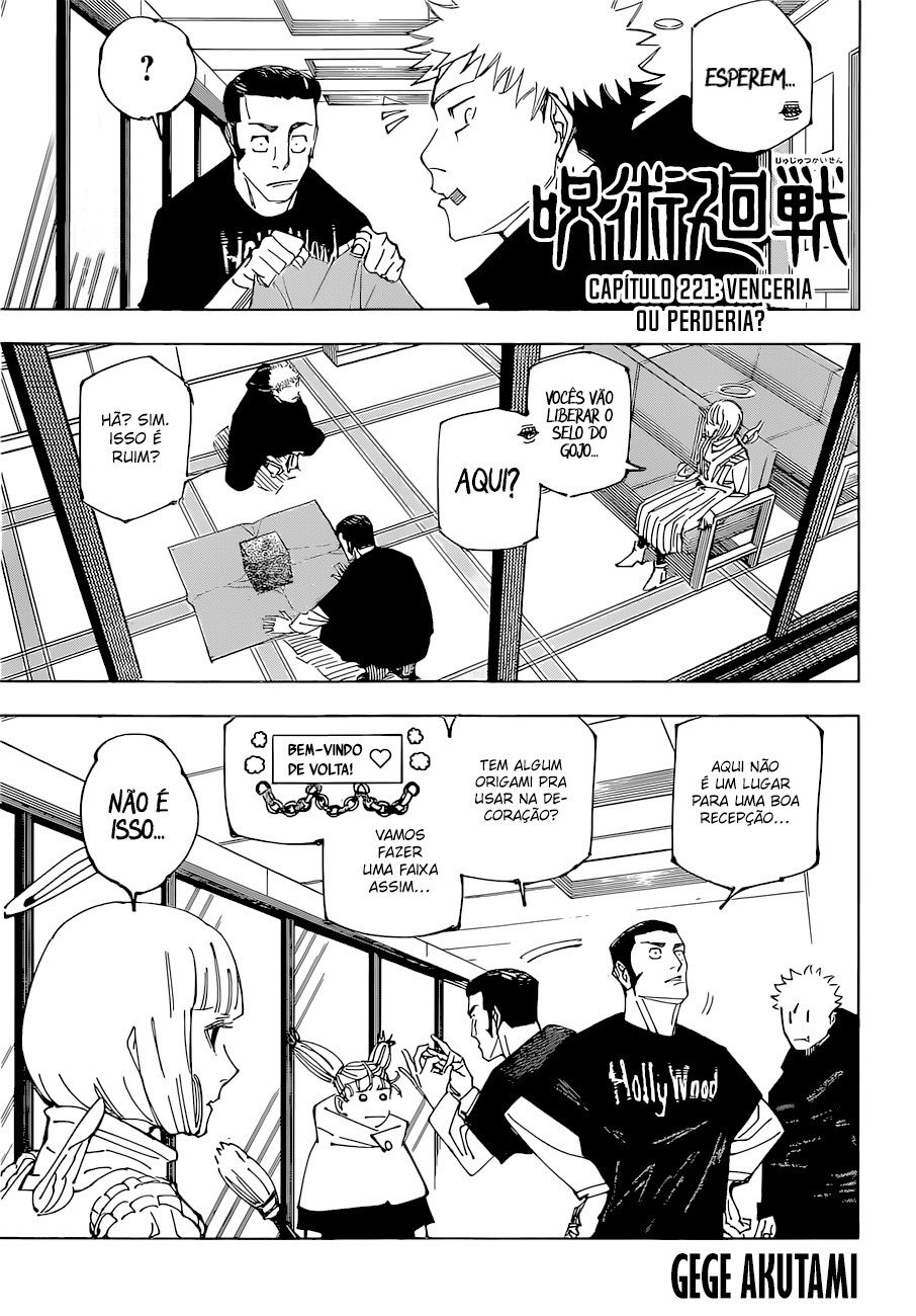 Read Jujutsu Kaisen (pt) Manga Online