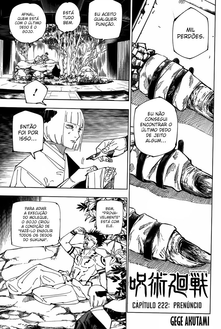 Read Jujutsu Kaisen (pt) Manga Online