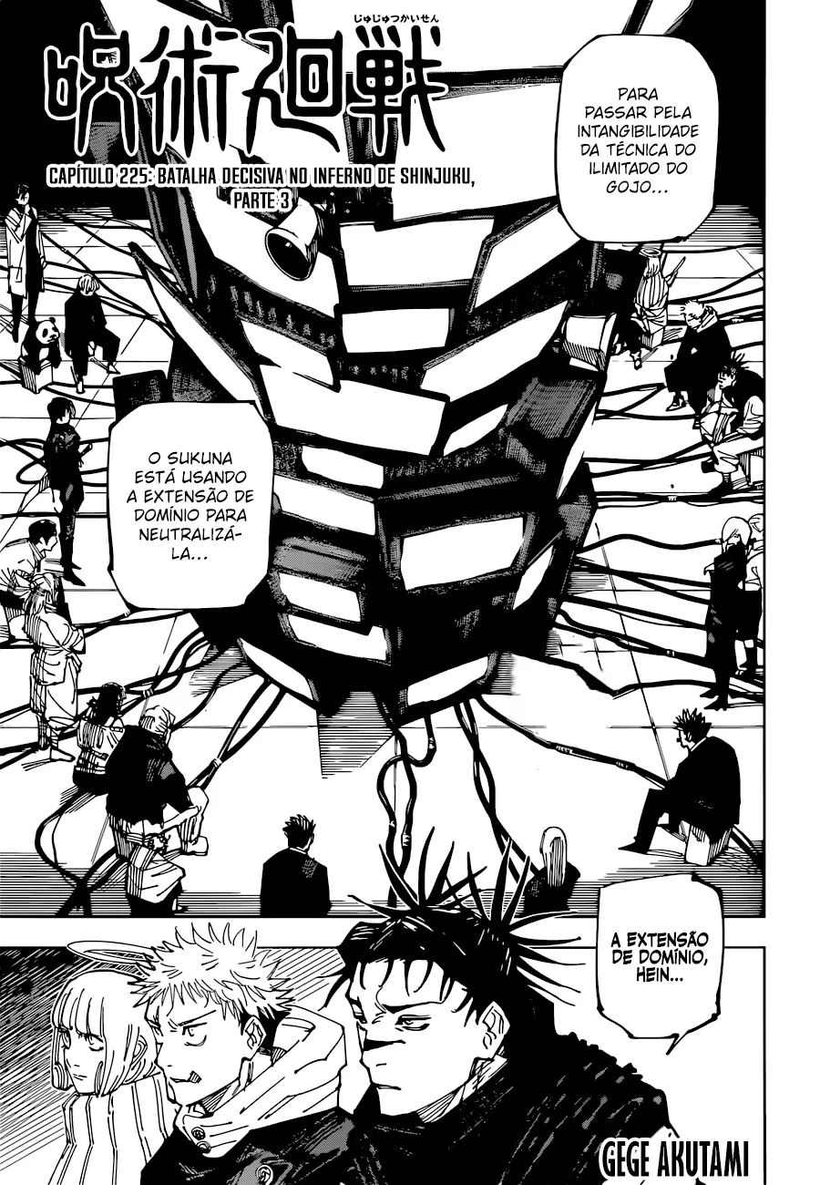 Read Jujutsu Kaisen (pt) Manga Online