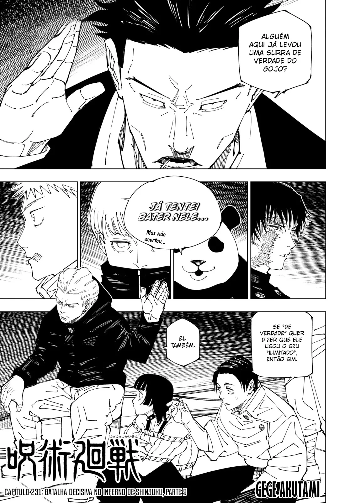 Read Jujutsu Kaisen (pt) Manga Online