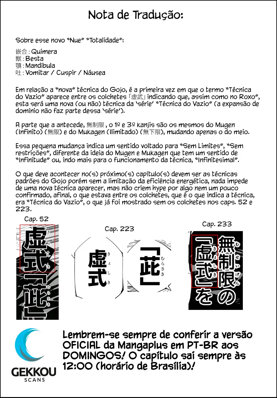 Read Jujutsu Kaisen (pt) Manga Online