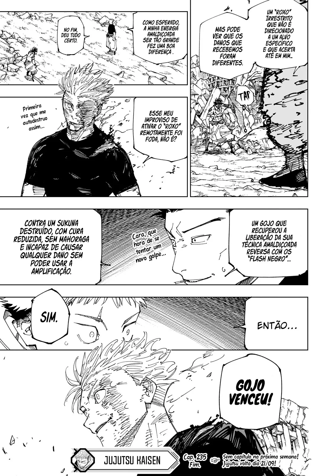 Read Jujutsu Kaisen (pt) Manga Online
