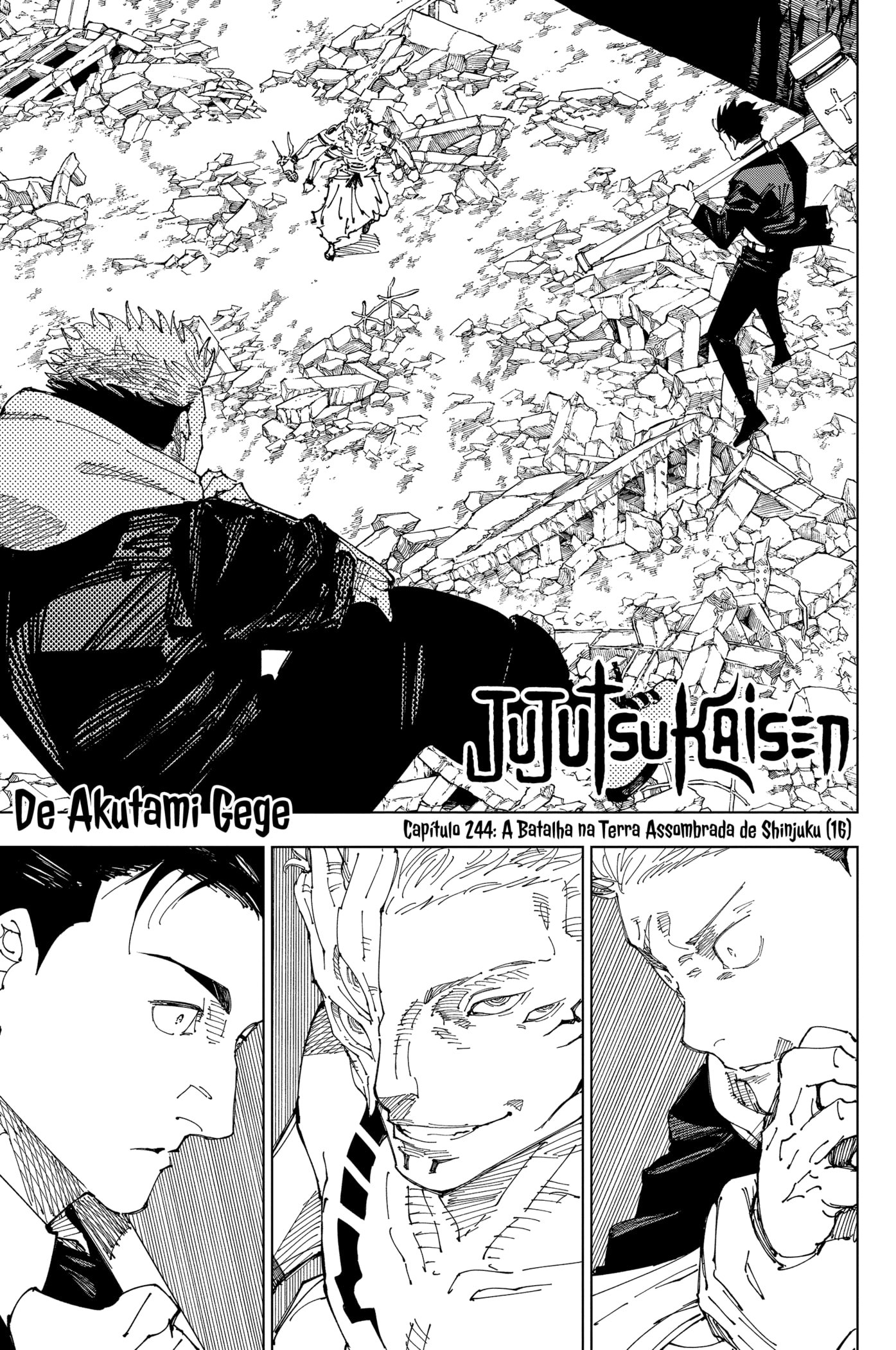 Read Jujutsu Kaisen (pt) Manga Online