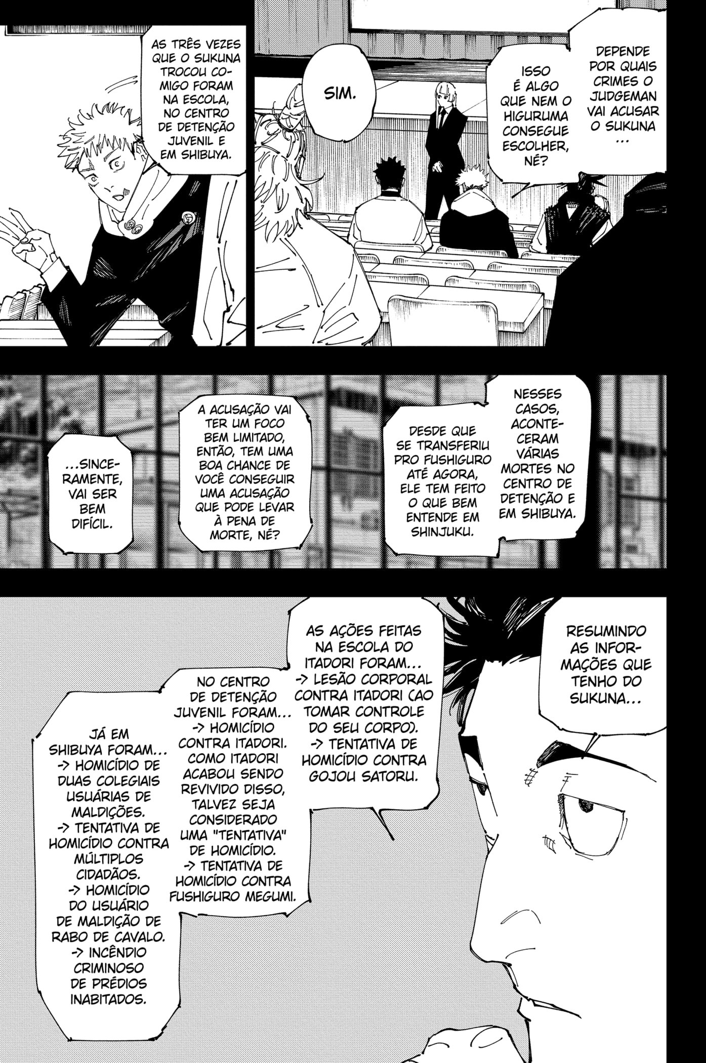 Read Jujutsu Kaisen (pt) Manga Online