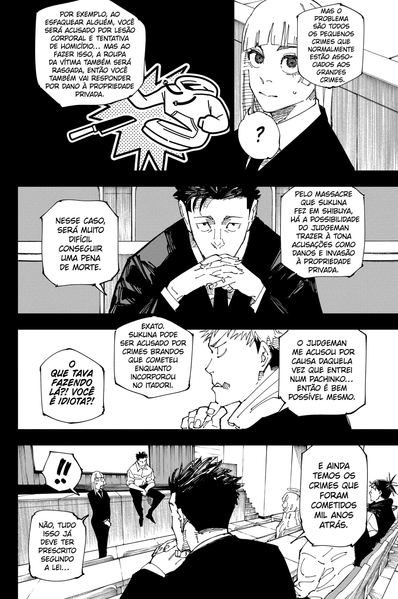 Read Jujutsu Kaisen (pt) Manga Online