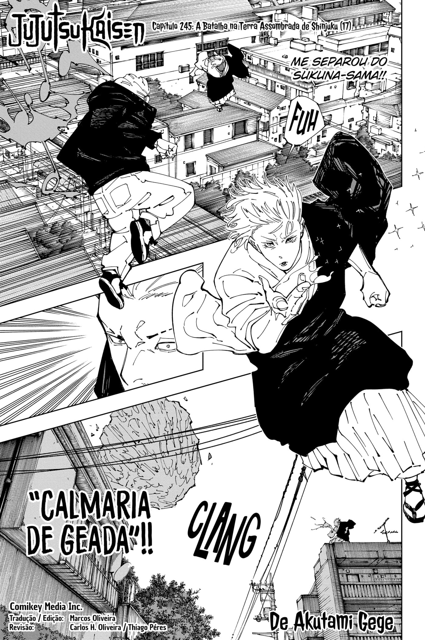 Read Jujutsu Kaisen (pt) Manga Online