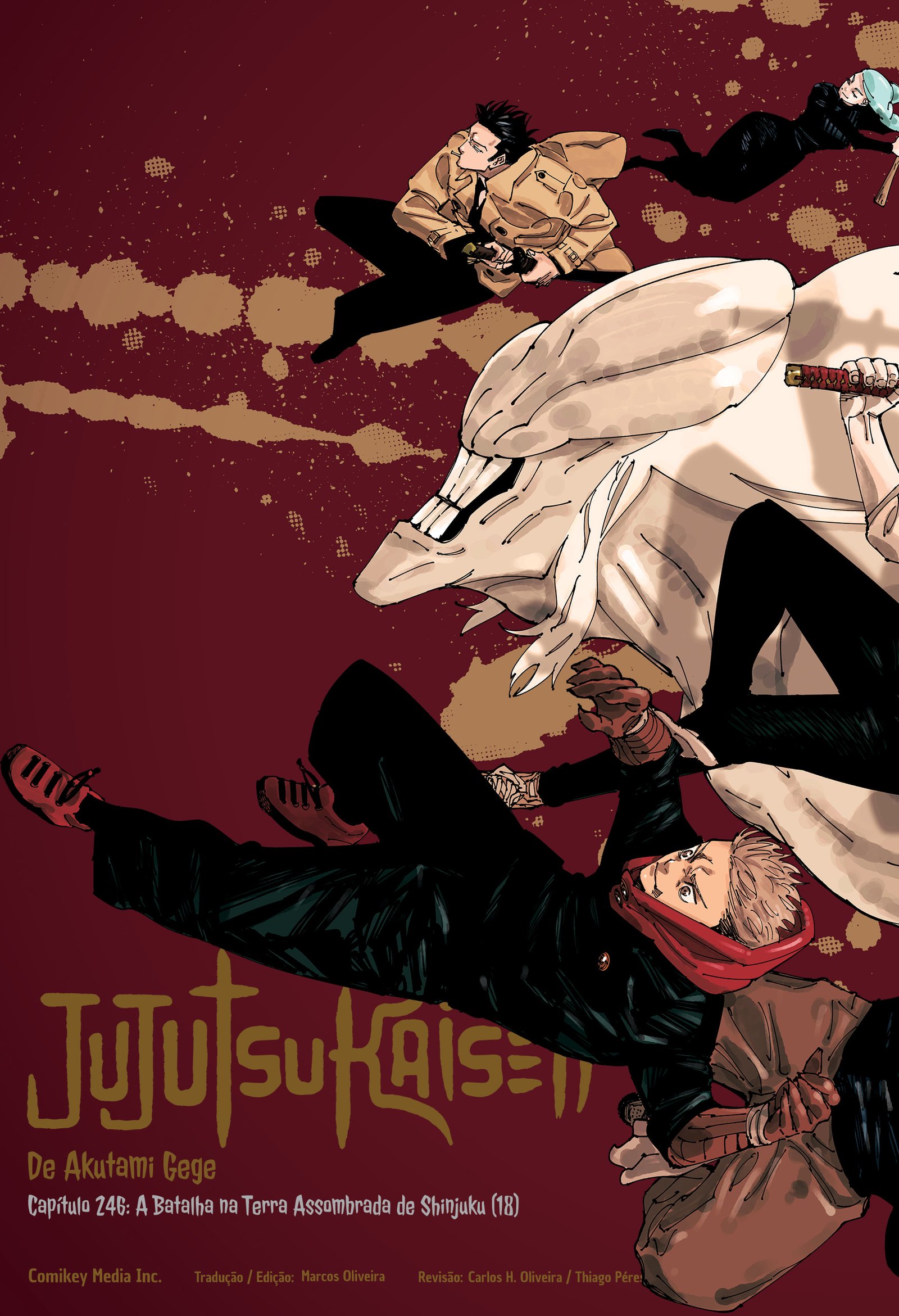 Read Jujutsu Kaisen (pt) Manga Online
