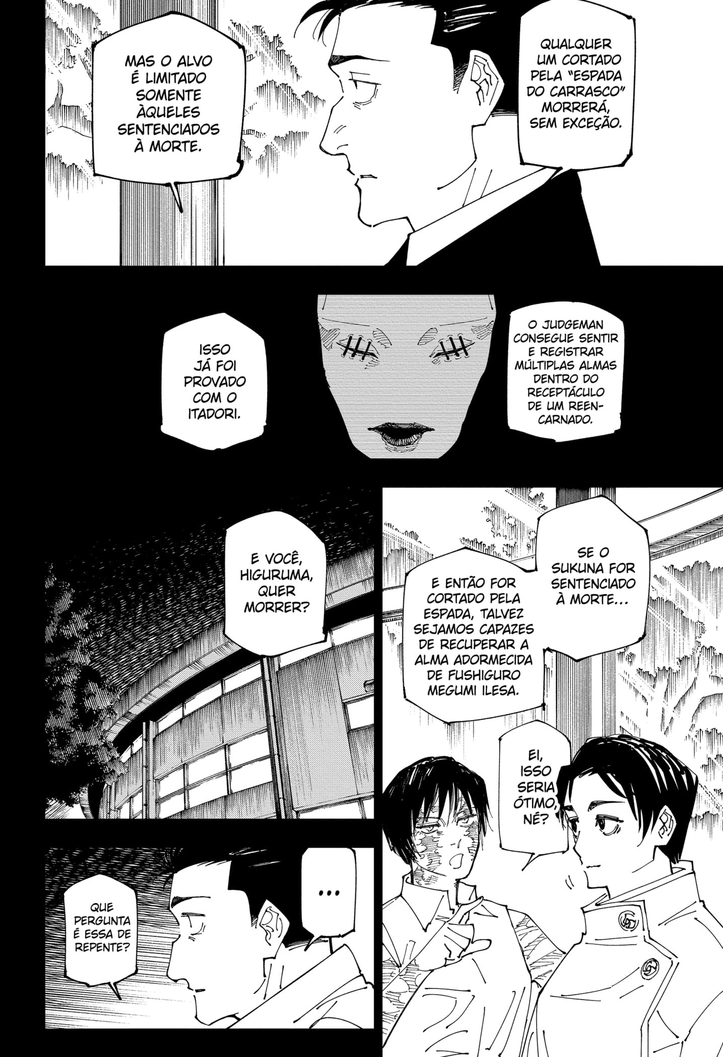 Read Jujutsu Kaisen (pt) Manga Online