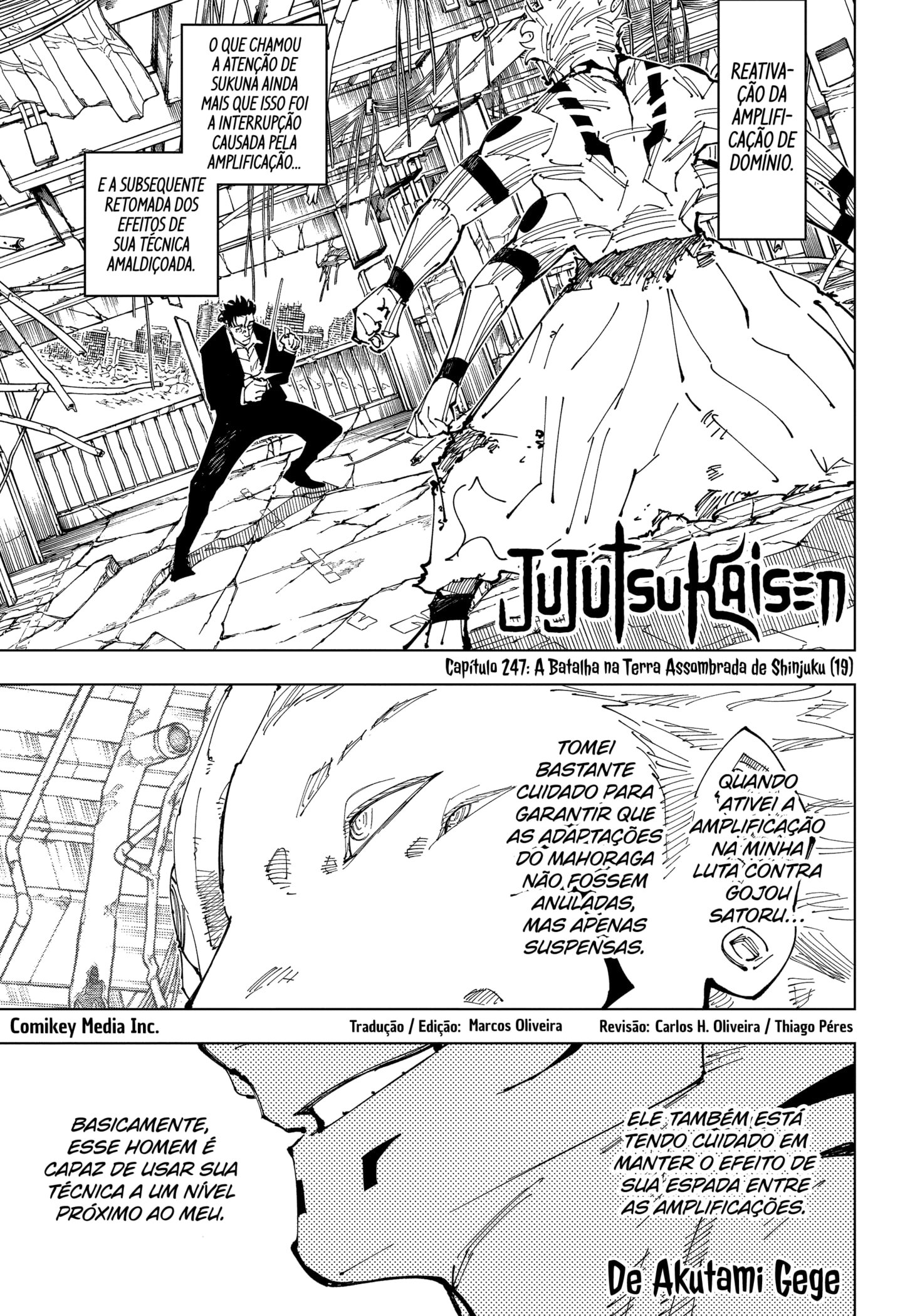 Read Jujutsu Kaisen (pt) Manga Online