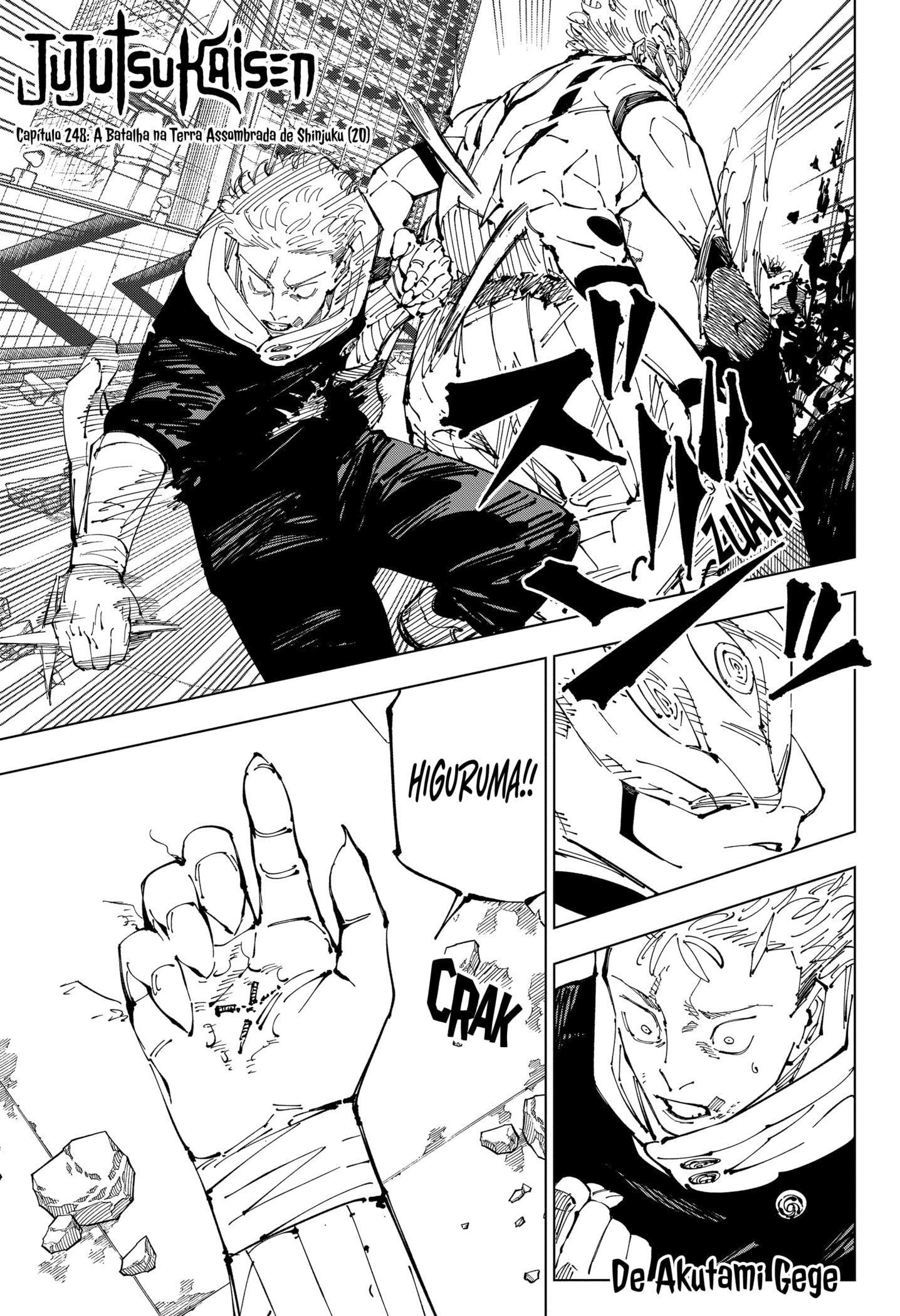Read Jujutsu Kaisen (pt) Manga Online