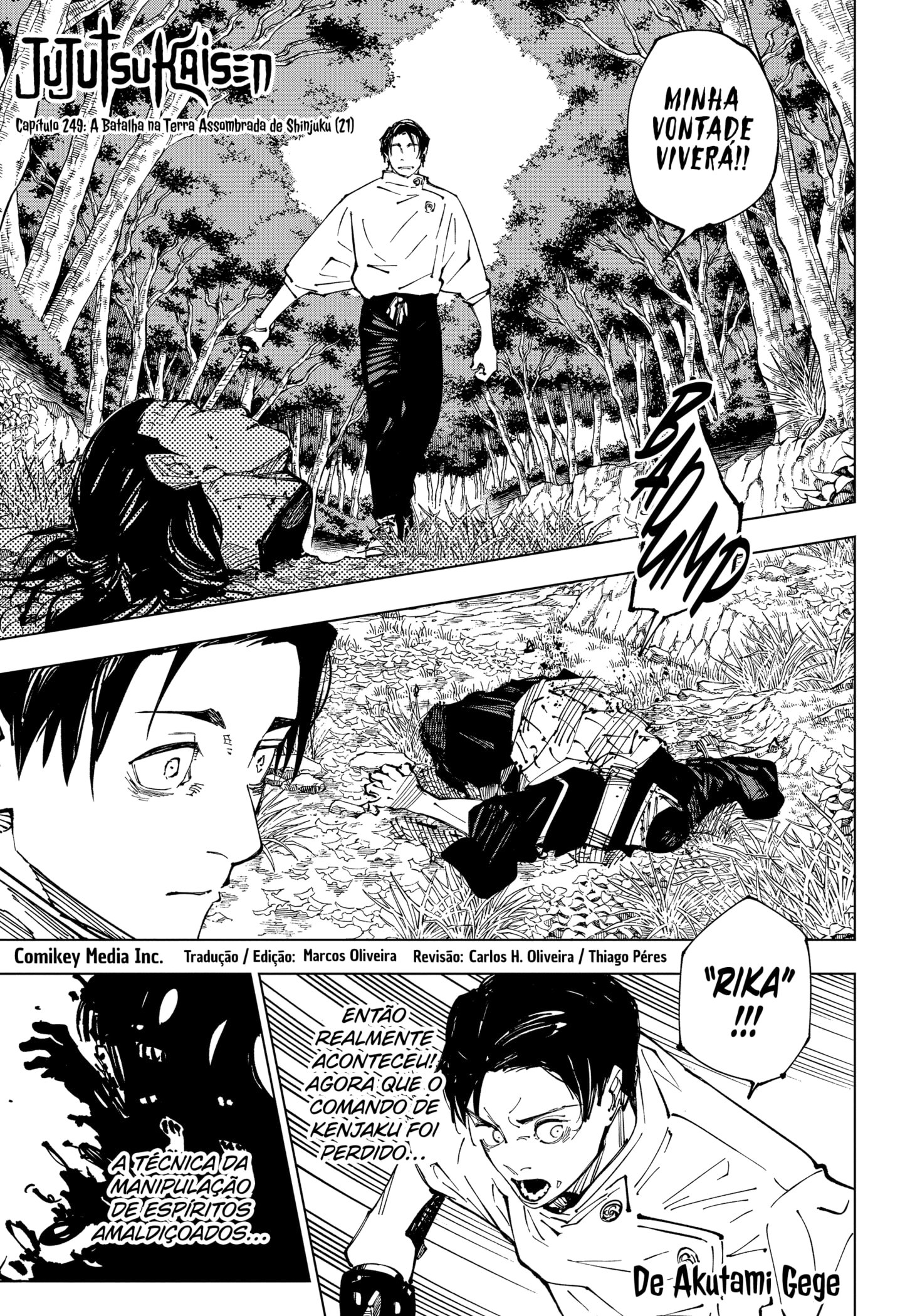 Read Jujutsu Kaisen (pt) Manga Online