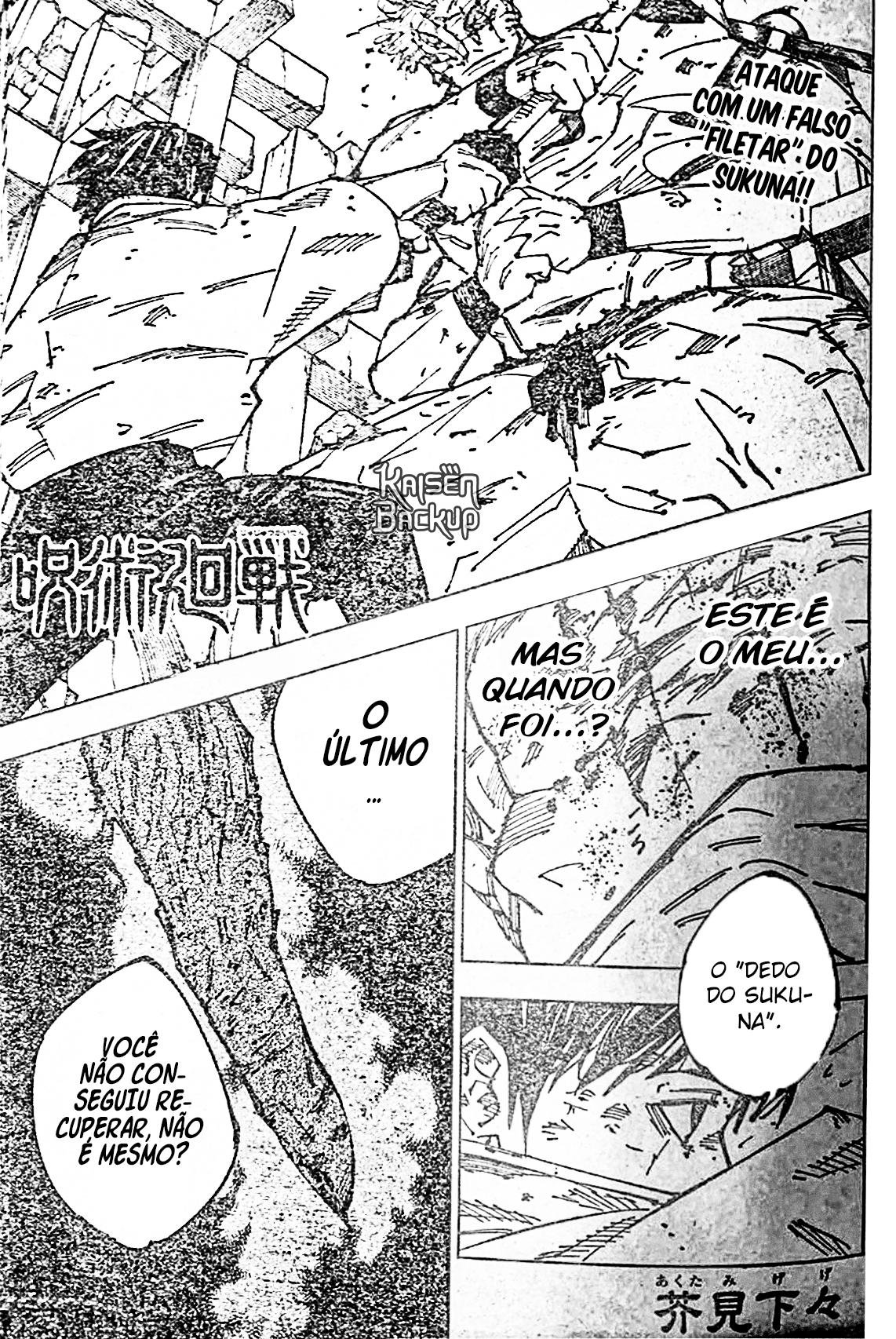 Read Jujutsu Kaisen (pt) Manga Online