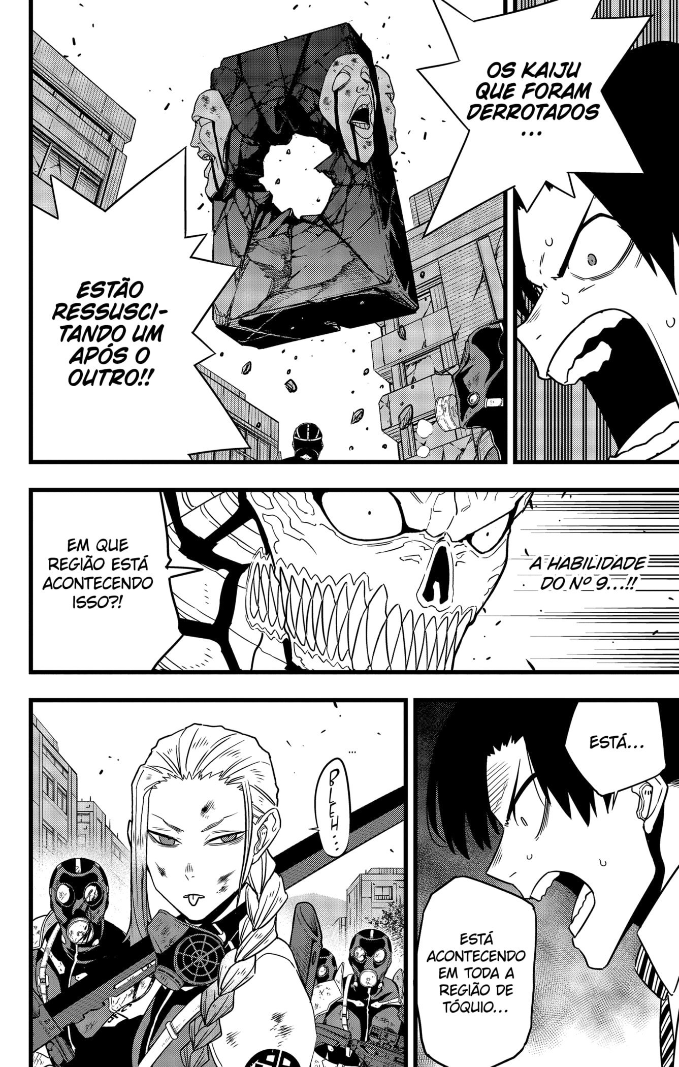 Read Kaiju No. 8 (pt) Manga Online